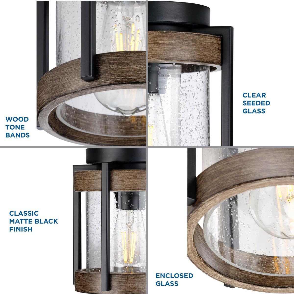 Progress Lighting P550109-31M Whitmire Outdoor, Small, Black