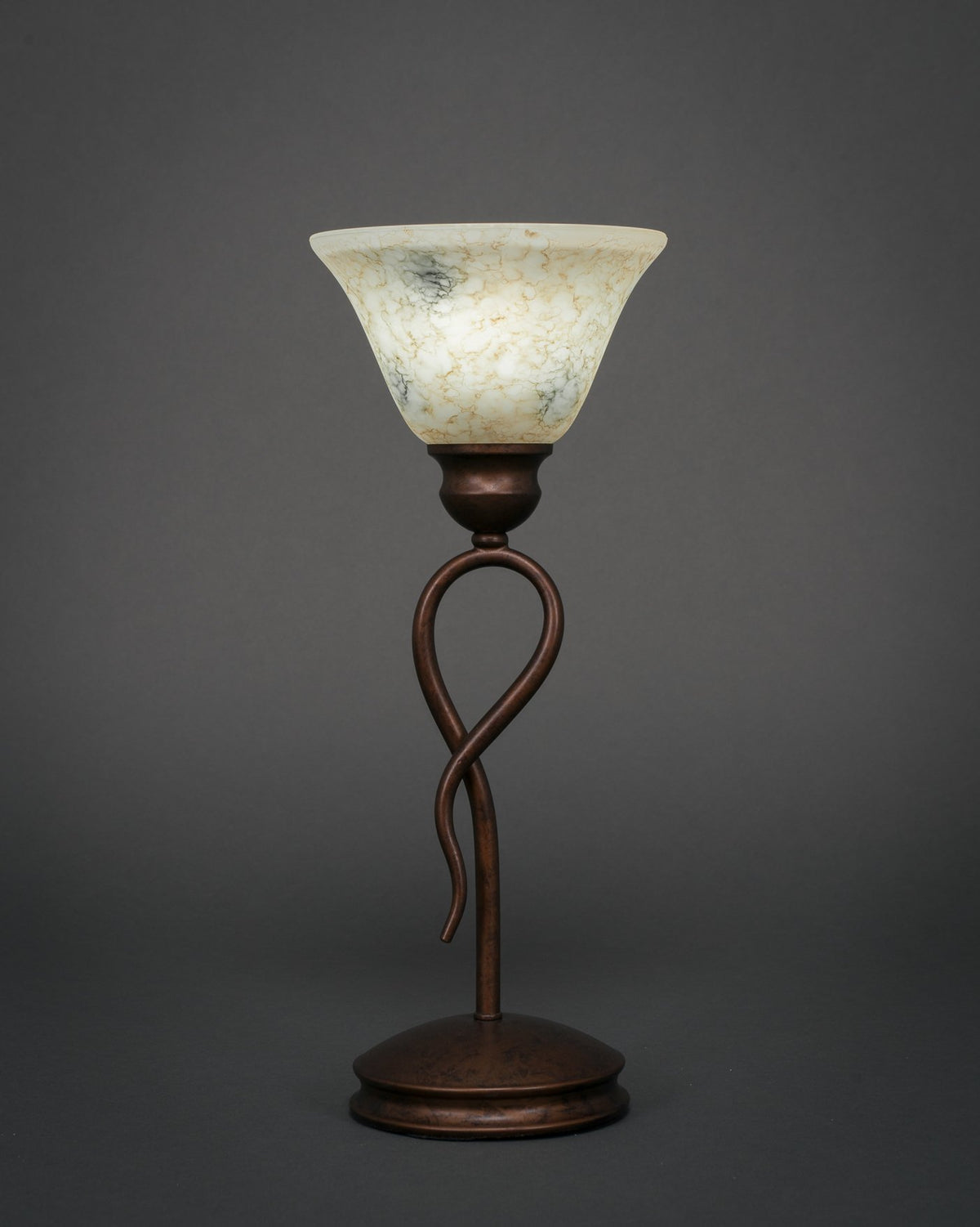 Toltec Lighting Leaf 1 Light Table Lamp In Bronze (35-Brz-508)