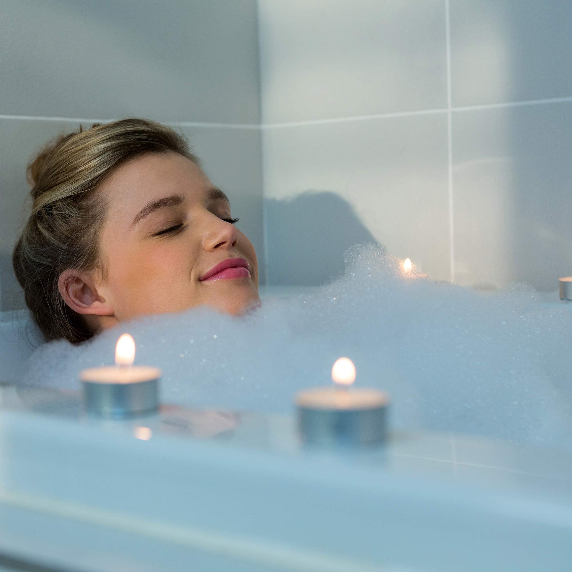 Tealight Candles - 4 Hours - Giant 100,200,300 Bulk Packs - White Unscented European Votive Smokeless Tea Lights For Shabbat, Weddings, Christmas, Home Decorative- 100 Pack