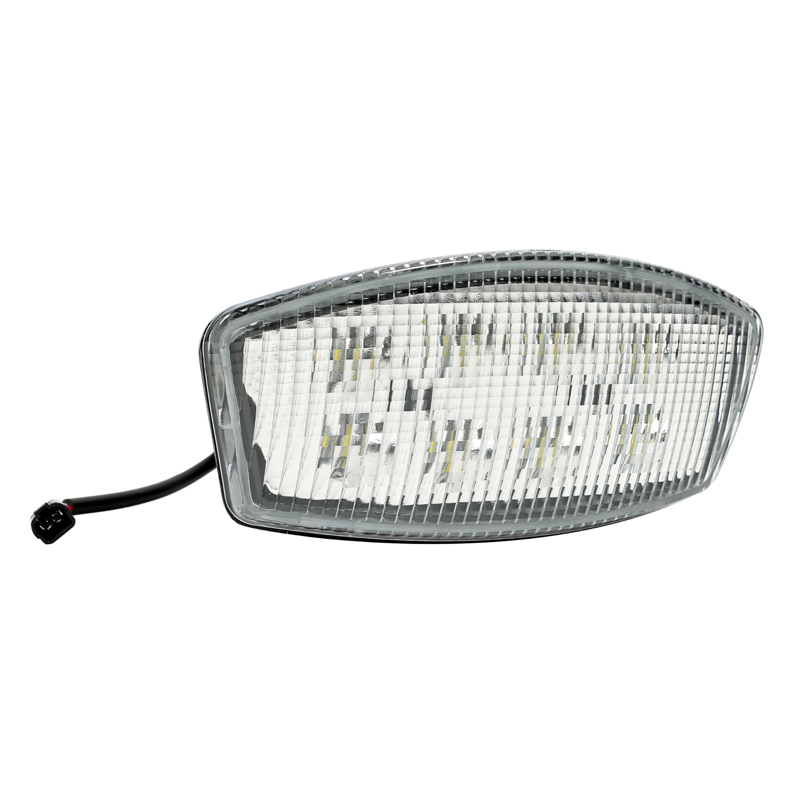 HECASA LED Cab Lights - 12V Roof Marker Lights, Plastic & Aluminium Alloy, Clear Lens, Model MO-3489, 1 pc