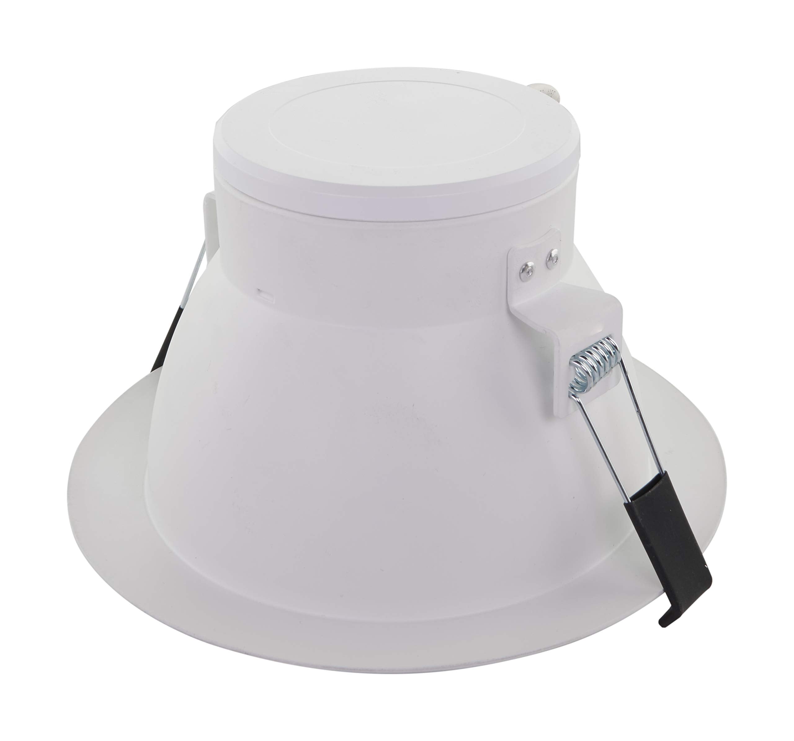 Satco Cct And Wattage Selectable Led Commercial Recessed Downlight, 8 Inches, White