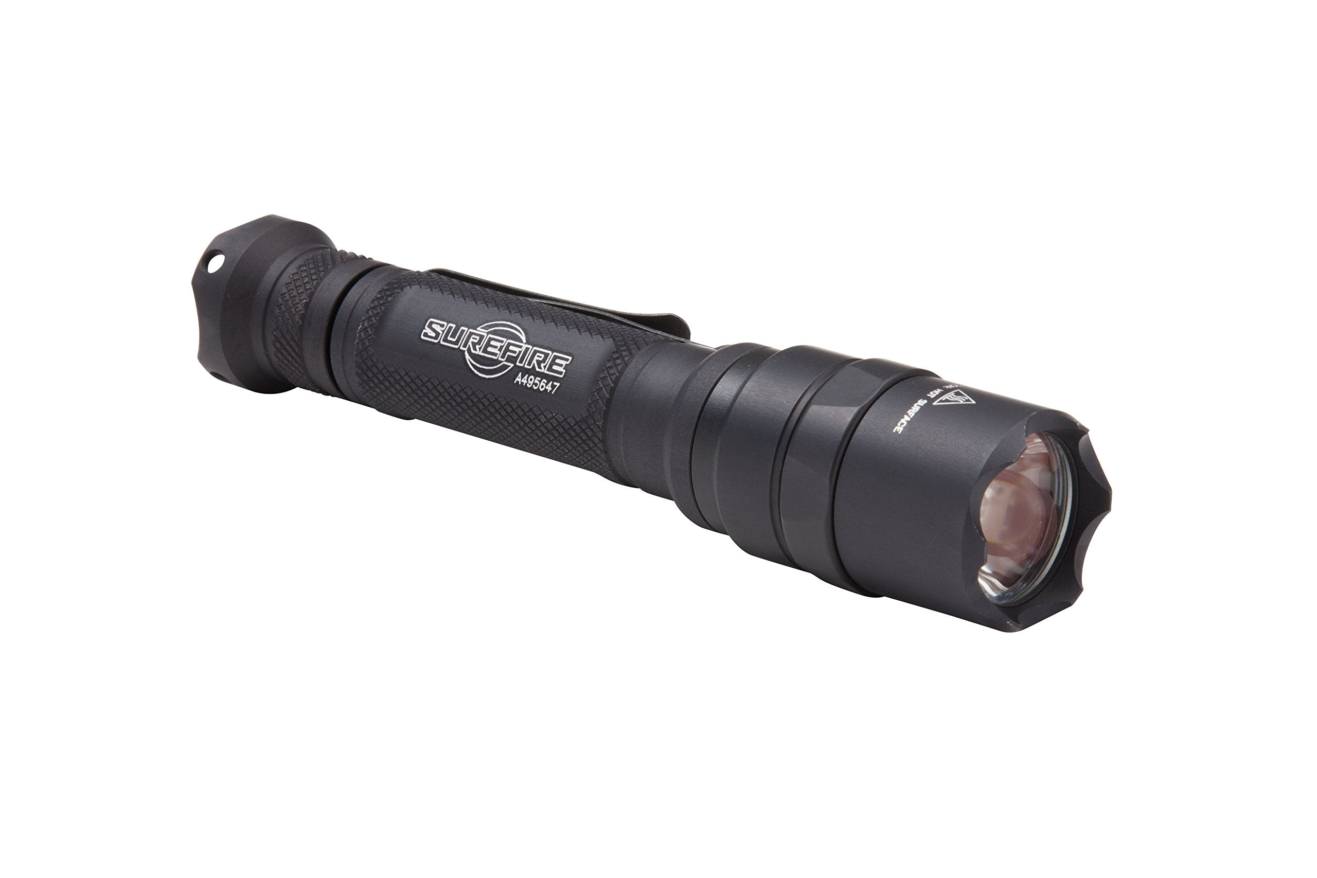 SureFire E2D Defender Ultra Flashlight - 600 Lumens, Dual-Output, Black, Plastic
