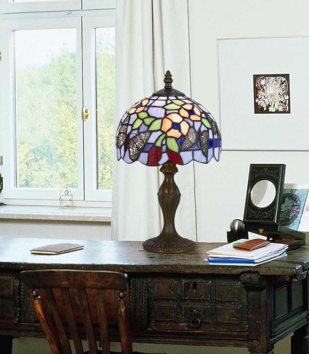 Cal Lighting Calbo-2378Ac Tiffany/Mica One Accent Table Lighting Accessories