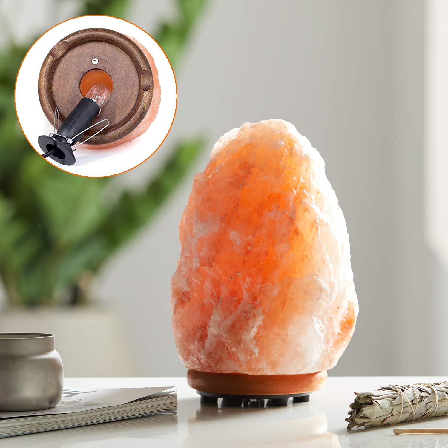 Betus Original Replacement Long Lasting 25 Watt Dimmable E12 Socket Warm White Household Salt Lamp Bulb Candle Warmers - Value P