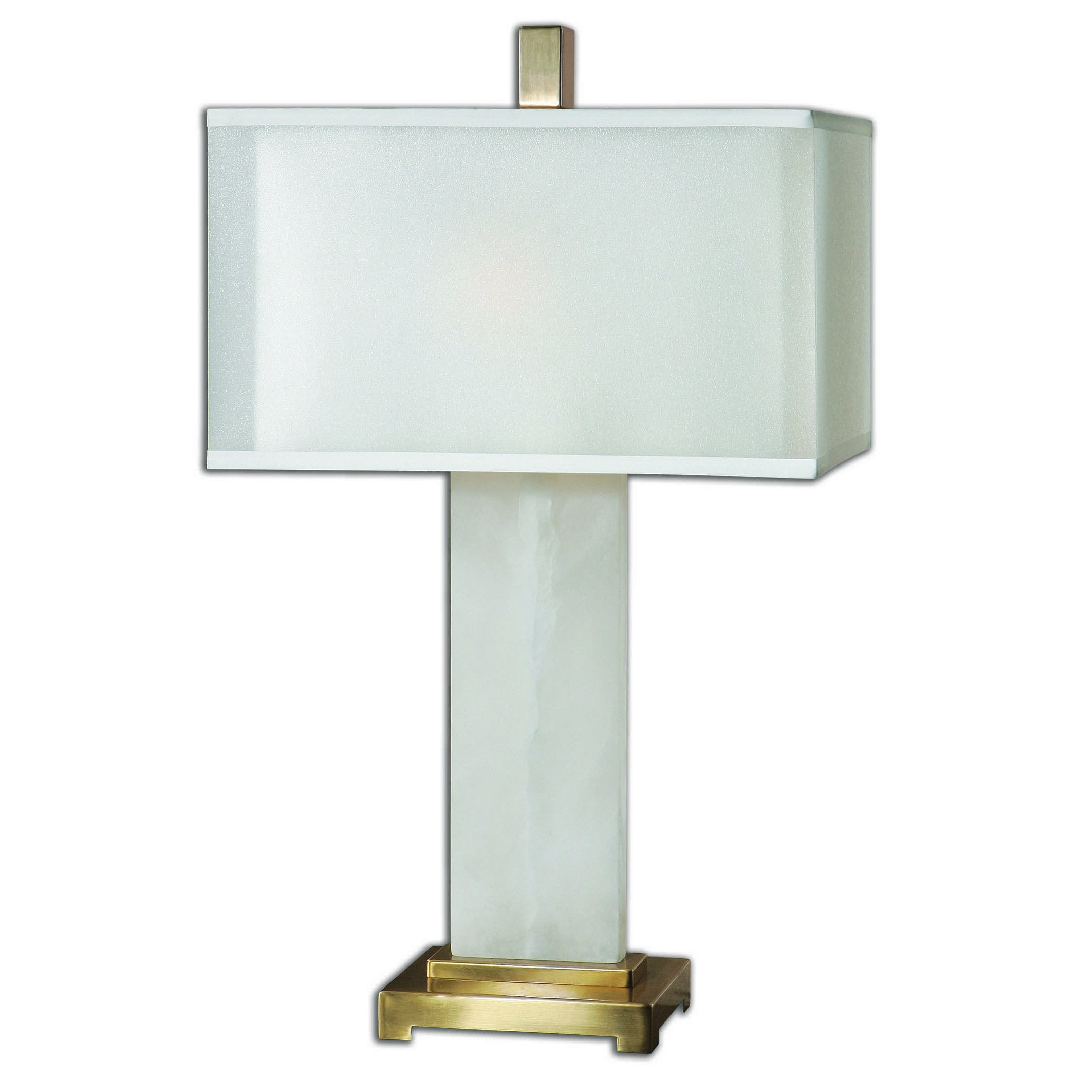 Uttermost Athanas - 2 Light Table Lamp - 17 Inches Wide By 10 Inches Deep