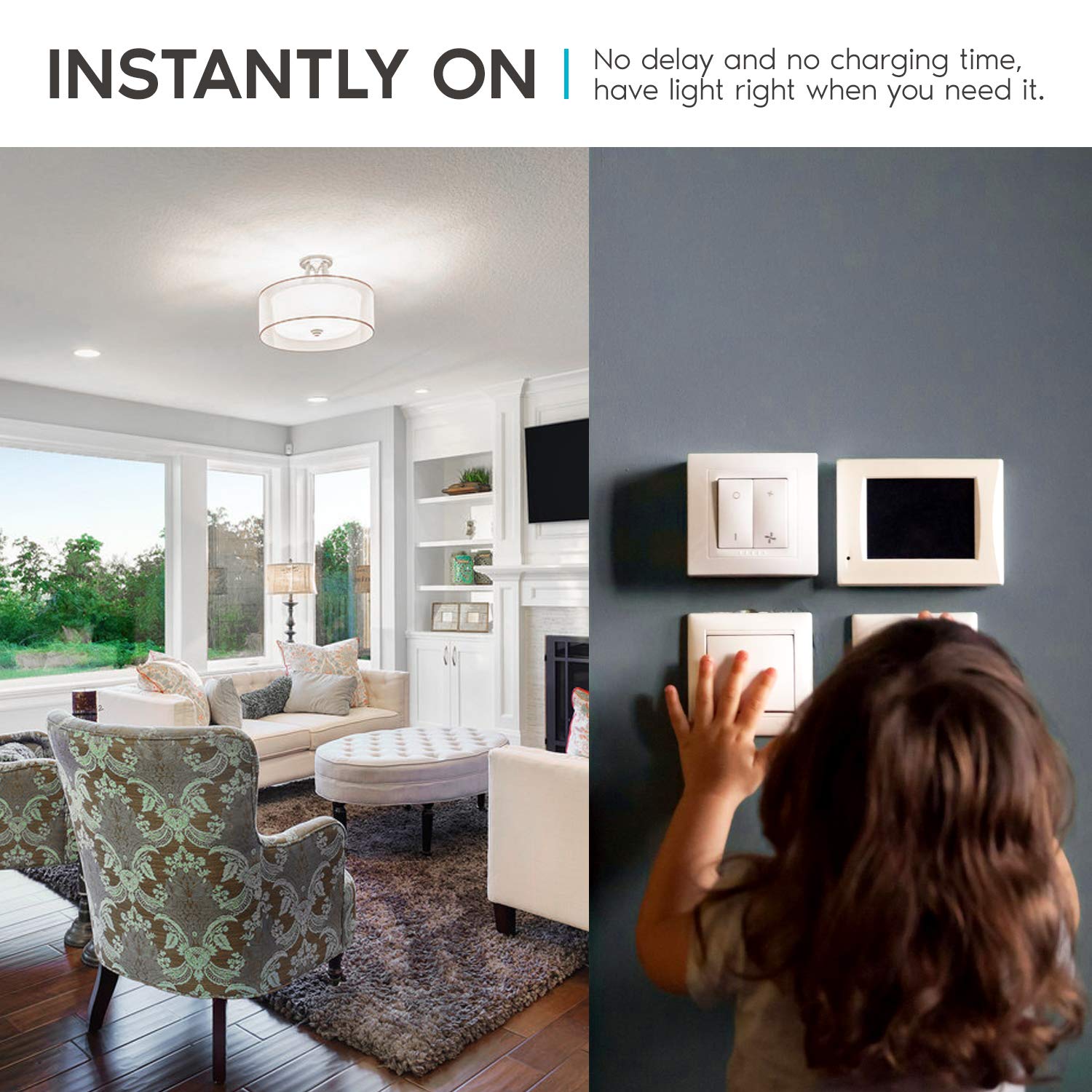 Luxrite A19 Led Bulb 60W Equivalent, 4000K Cool White, 800 Lumens, Dimmable Standard Led Light Bulbs 9W, Enclosed Fixture Rated, Energy Star, E26 Medium Base - Indoor And Outdoor (24-Pack)