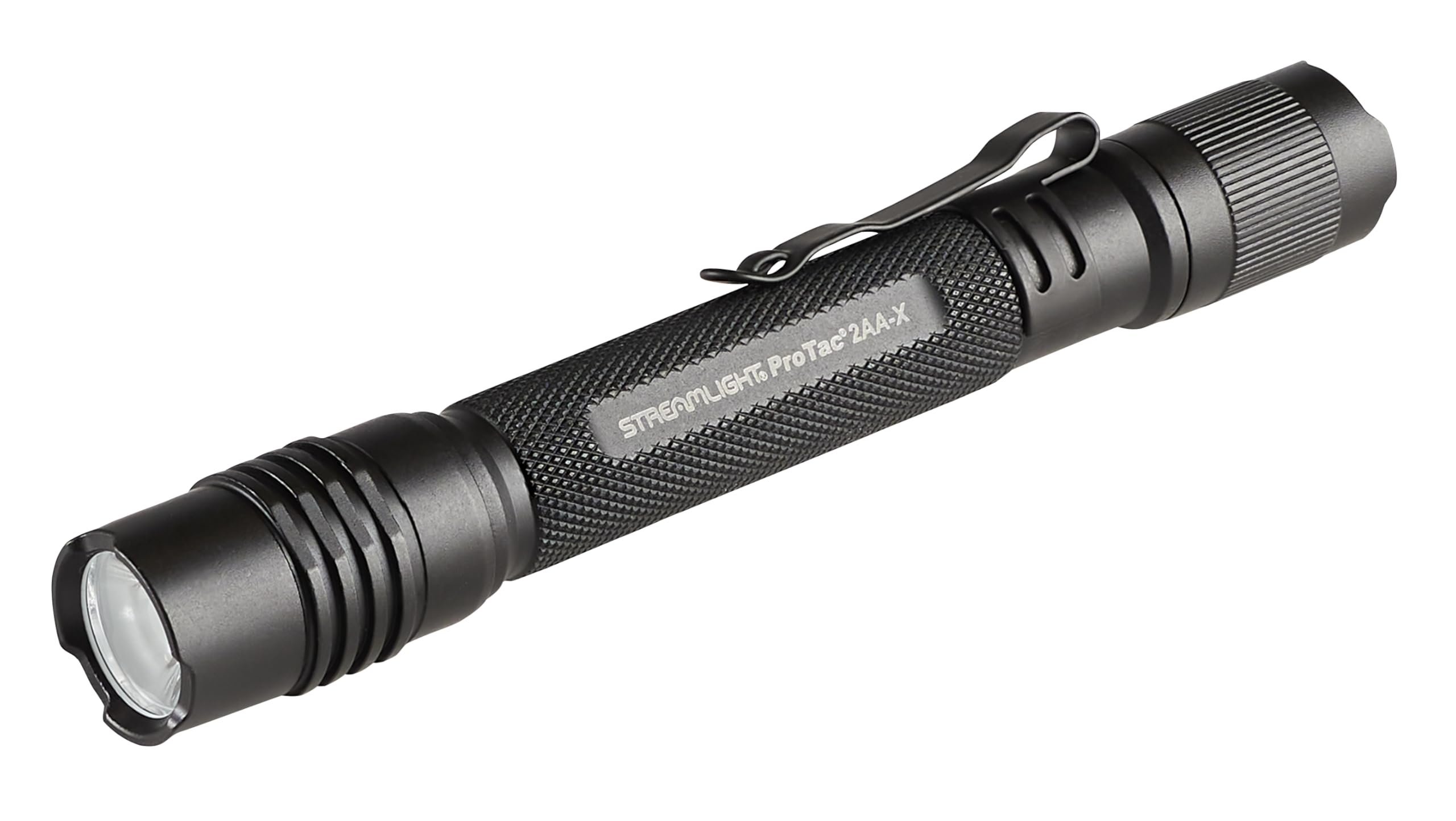 Streamlight 88135 ProTac 2AA-X 550-Lumen Multi-Fuel Personal Carry Tactical Flashlight with USB-C Rechargeable Battery, Black