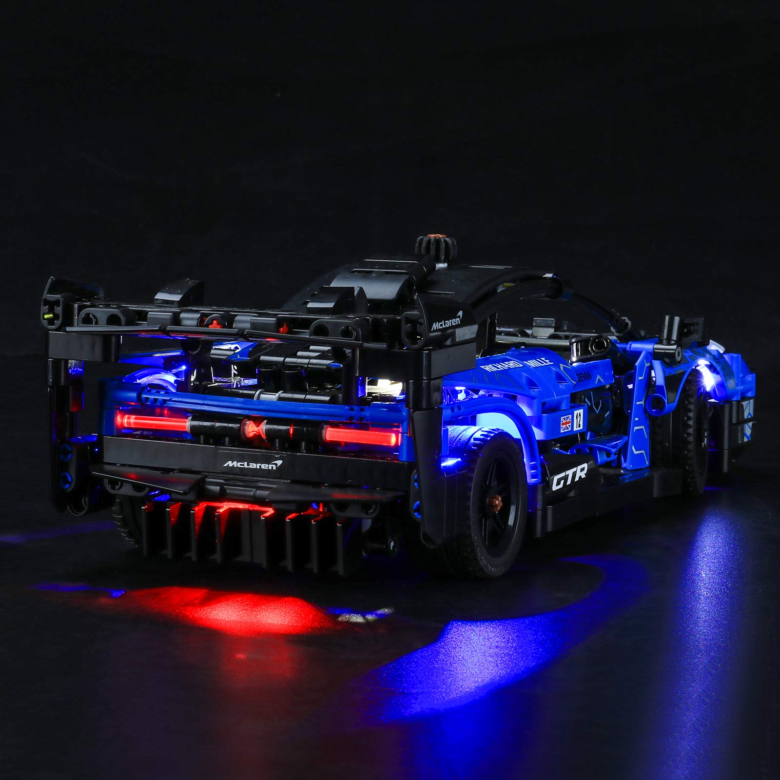Lightailing Light Set for (Technic McLaren Senna GTR) Building Blocks Model - Led Light kit Compatible with Lego 42123(NOT Inclu