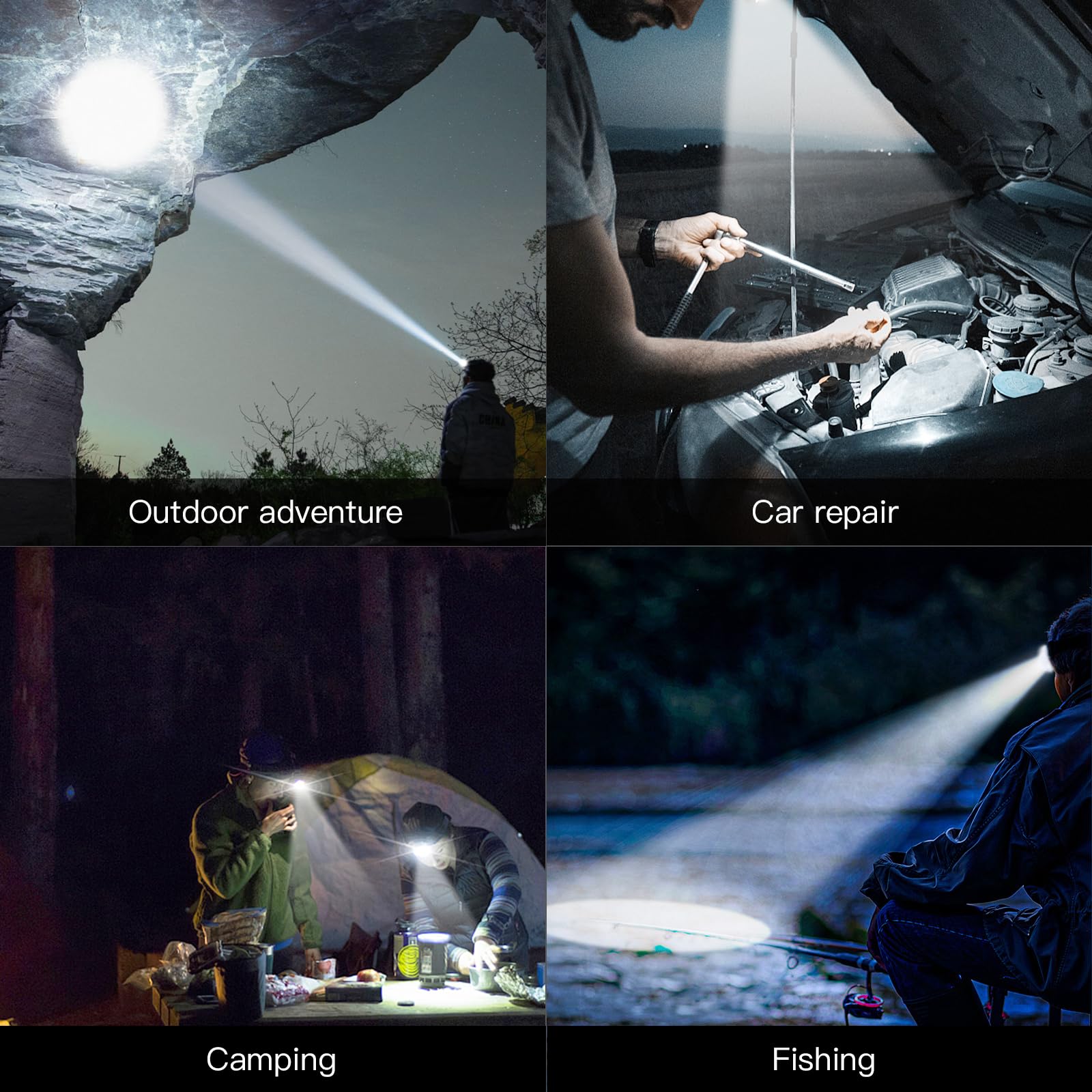 ThruNite TH20 Pro 1010 Lumen LED Headlamp, Rechargeable, Cool White, Right Angle Flashlight for Hiking, Camping, Cycling