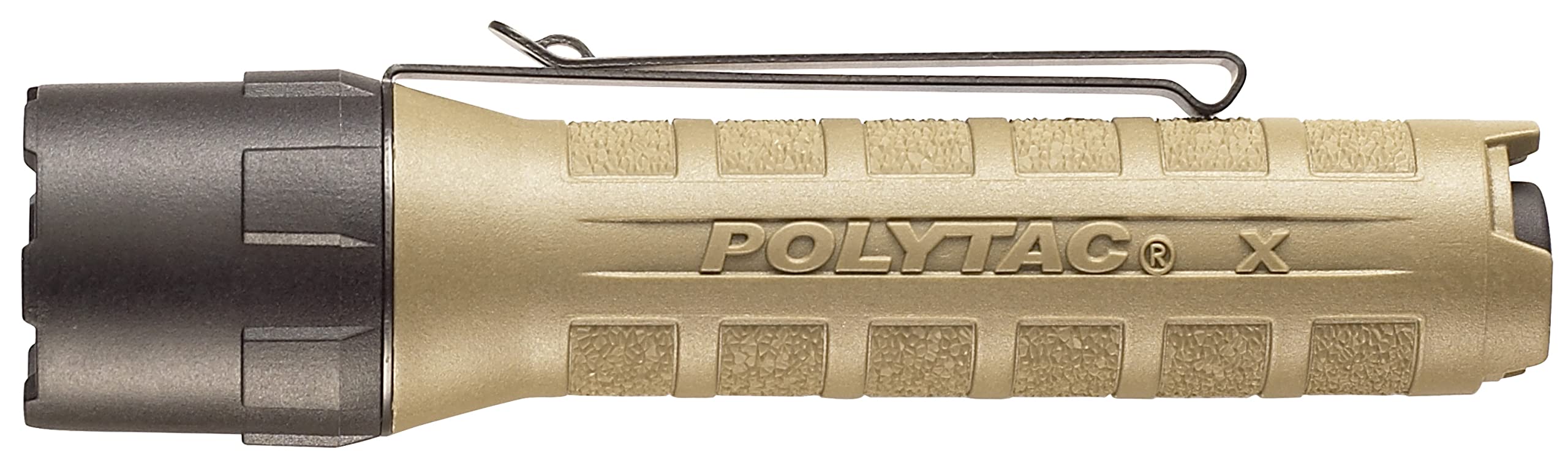 Streamlight 88612 Polytac X Usb 600-Lumen Multi-Fuel Professional Tactical Flashlight, Clear Retail Packaging, Coyote