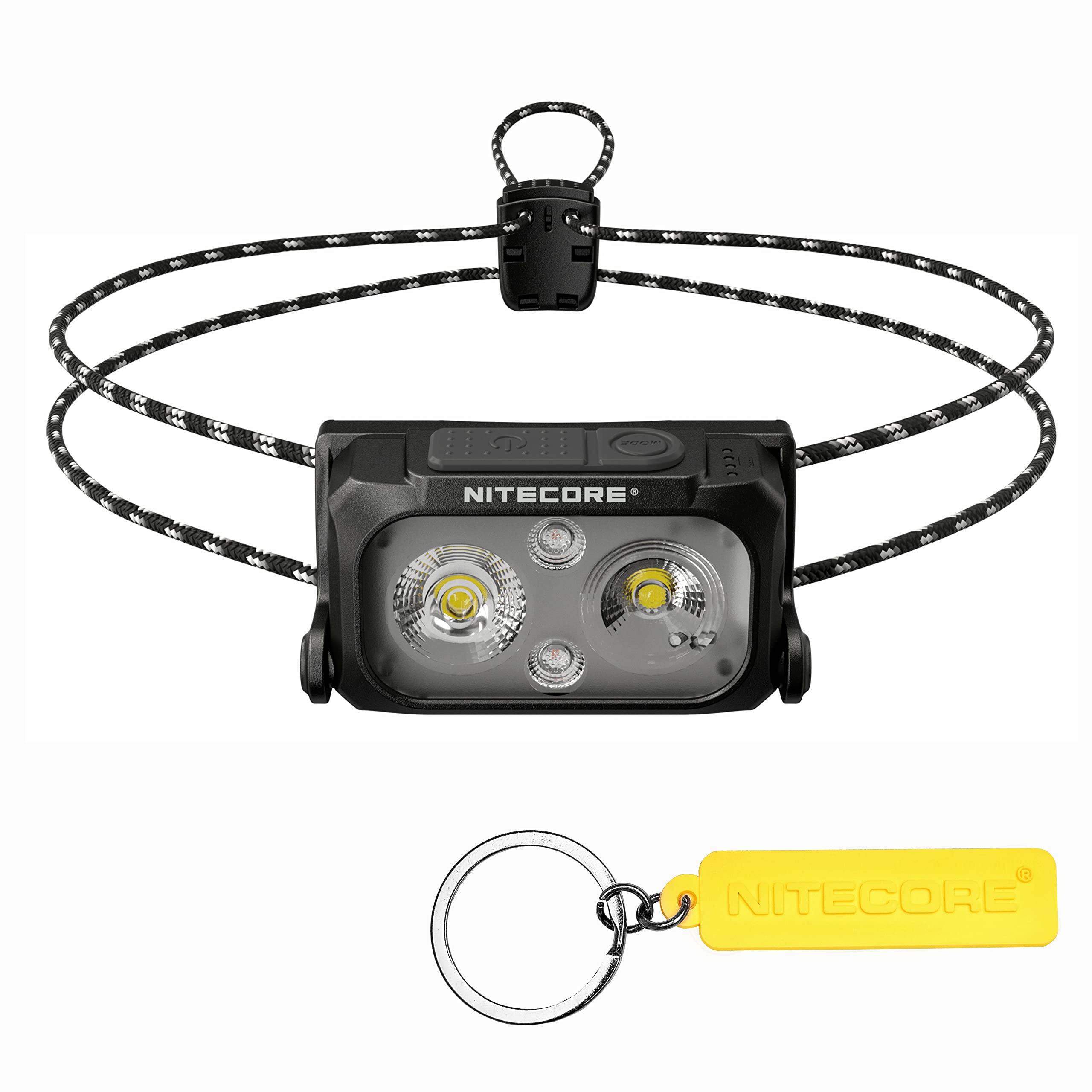 Nitecore NU25 UL 400 Lumen Ultra Lightweight Headlamp Dual Beam USB-c Rechargeable Headlight Tag