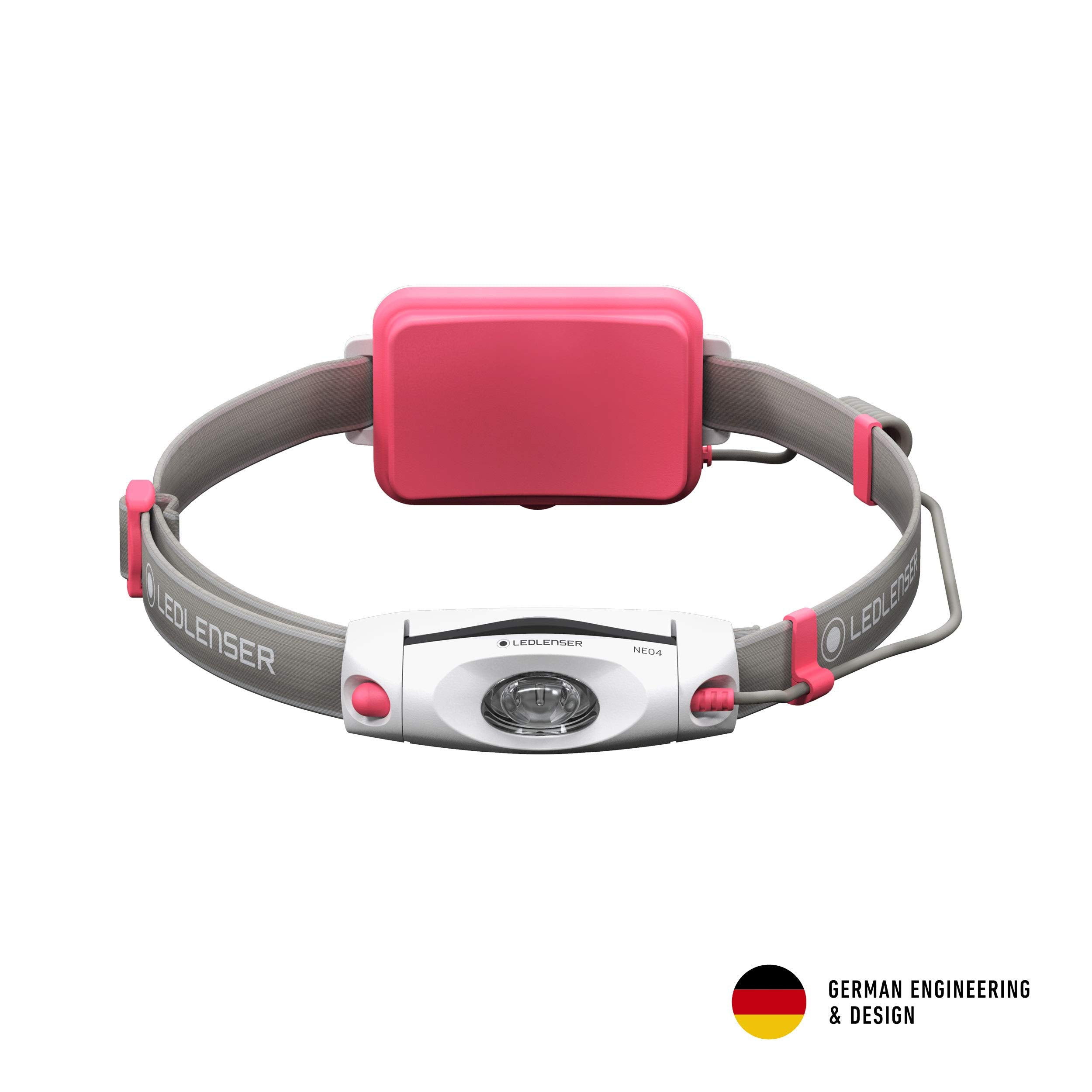 LED Lenser NEO 4 Aluminum Power LED Portable Sports Headlamps - Luminosity - MAX 240 lm - MIN 20 lm, Lighting Range - MAX 30 m -