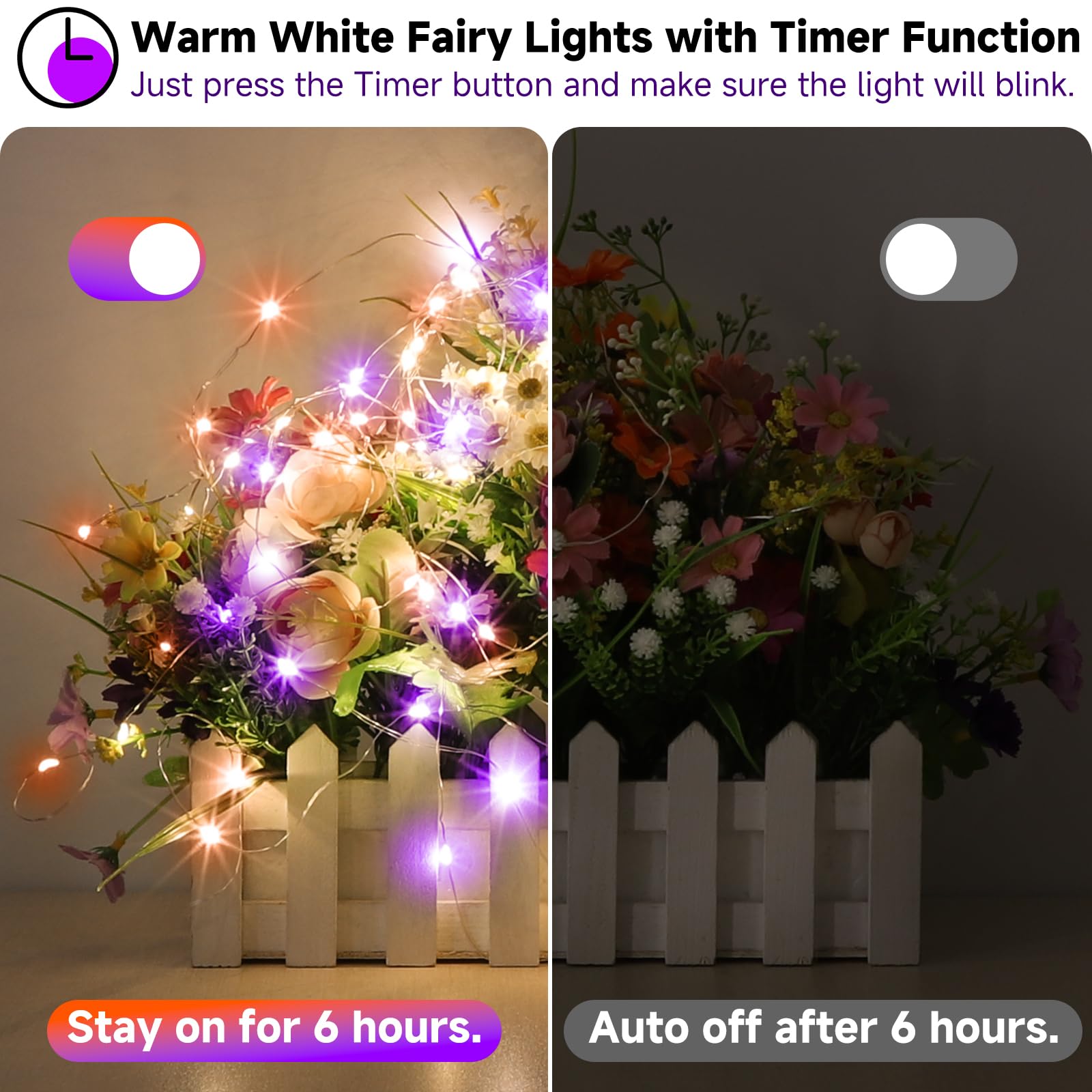 Mlambert 4 Pack 40Ft Fairy Lights Battery Operated With Remote & Timer, Waterproof Twinkle Light 8 Modes For Indoor Outdoor Deco