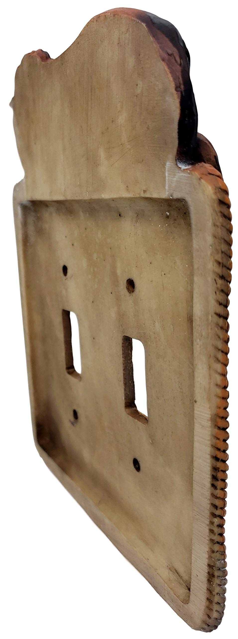 Rainbow Trading Ra 4393 Two Horses Double Switch Decorative Wall Plate