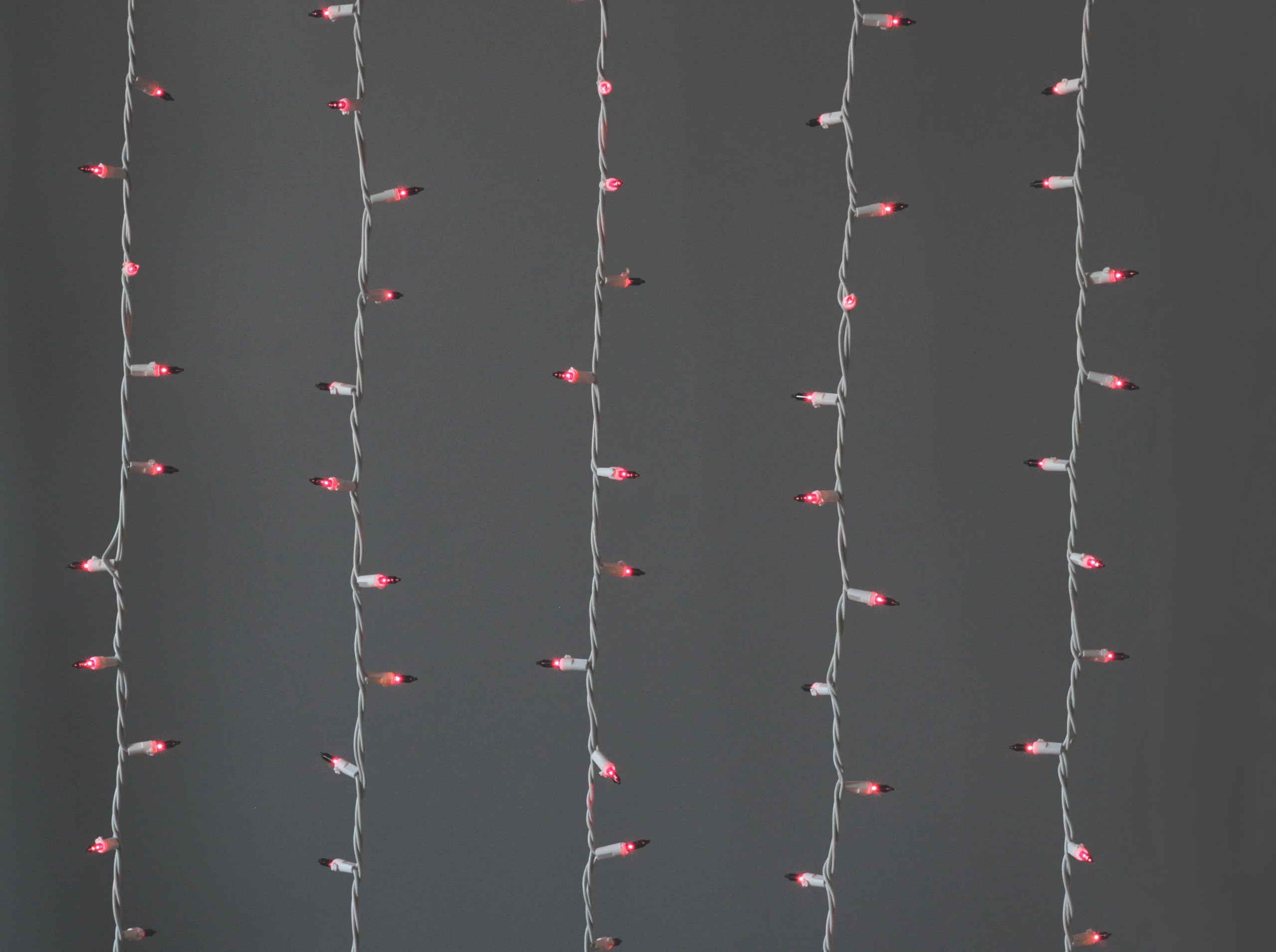 Brite Star Mini String Lights, 100 Count, White Wire, Purple - Model 37-374-00, Durable Plastic