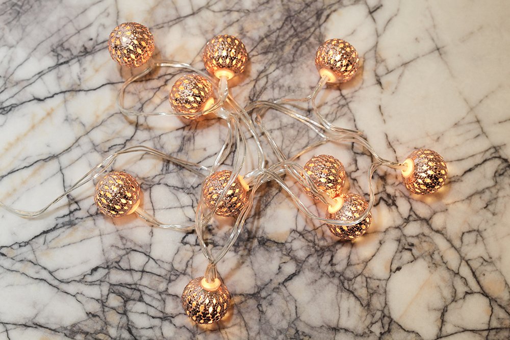 Kikkerland String Lights Moroccan Lantern