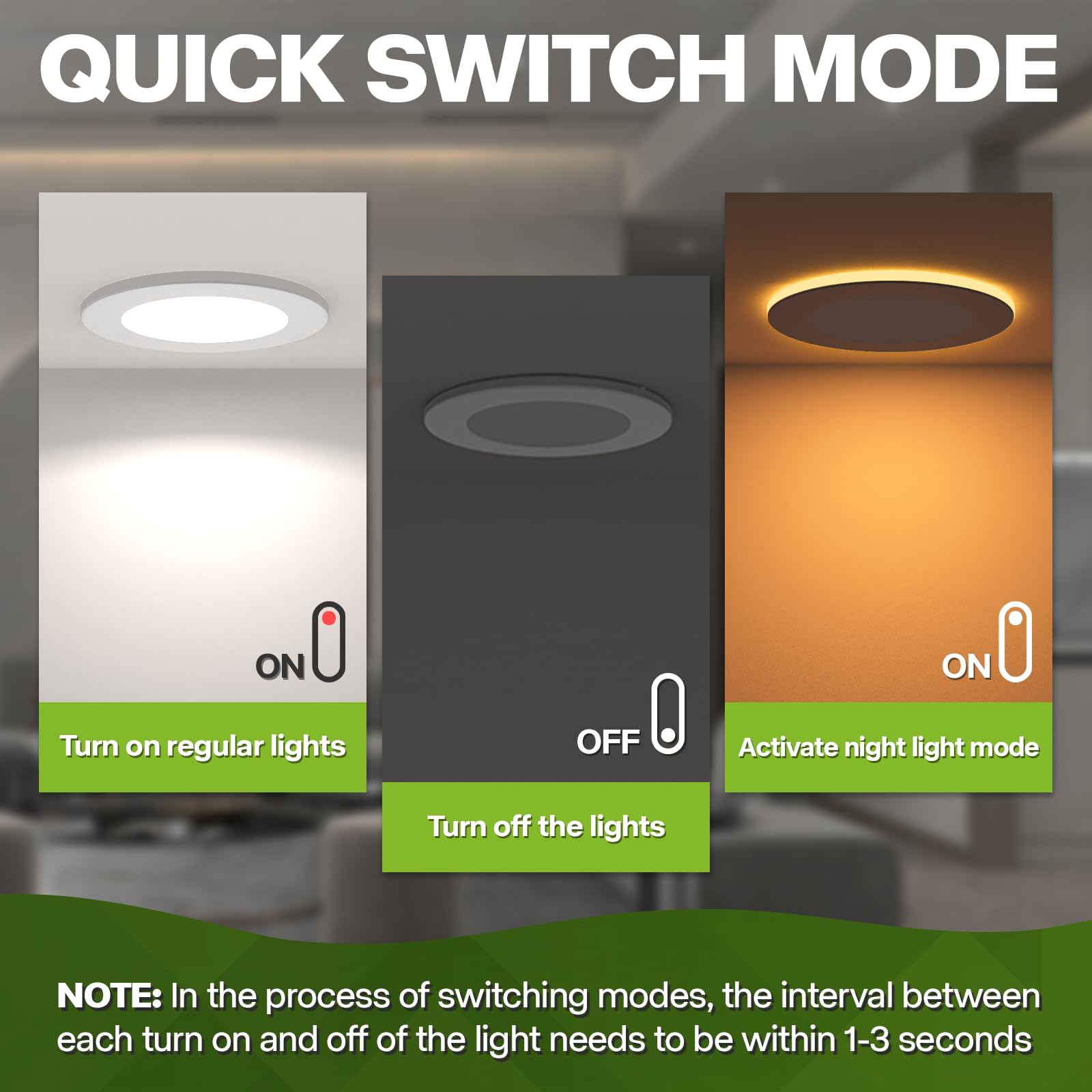 12 Pack Recessed Lighting 6 Inch With Night Light, 6 Inch Led Recessed Lights 5Cct Dimmable 2700K/3000K/4000K/5000K/6000K, 15W 1200Lm Ultra Thin Recessed Lighting - Etl And Energy Star Certified