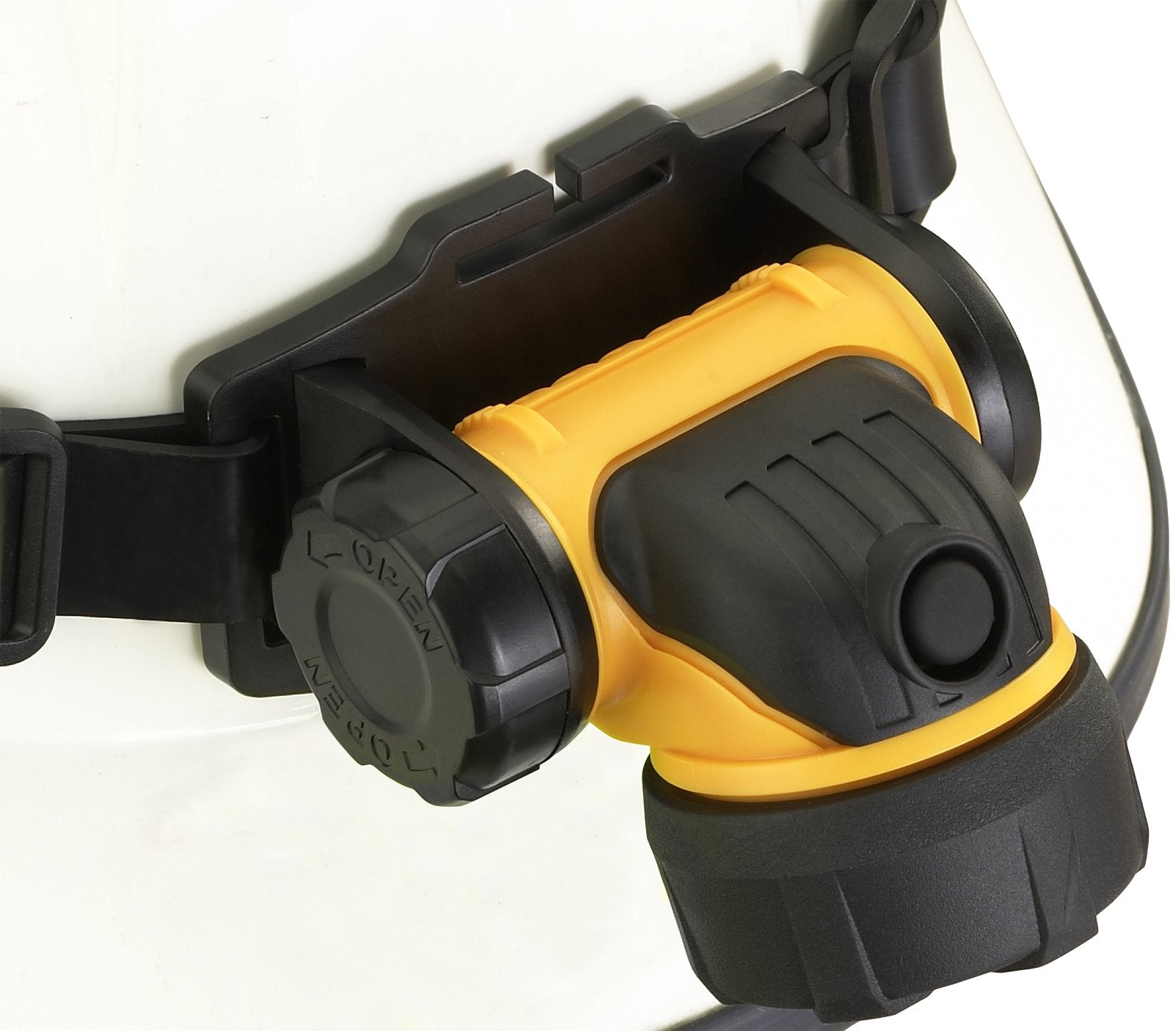 Streamlight 61050 Trident LED Headlamp, 80-Lumen, One Size, Yellow, Includes Elastic Head Strap and Rubber Hard Hat Strap