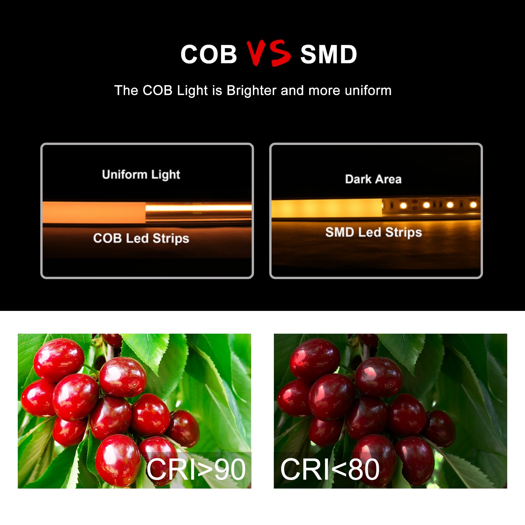 Pandery Led Strip Lights Waterproof,Dc24V Strip Lights Ip65,3000K Warm White,320Leds/M,8Mm Wide,16.4Ft/5M,Cri90+,Outdoor Led Str