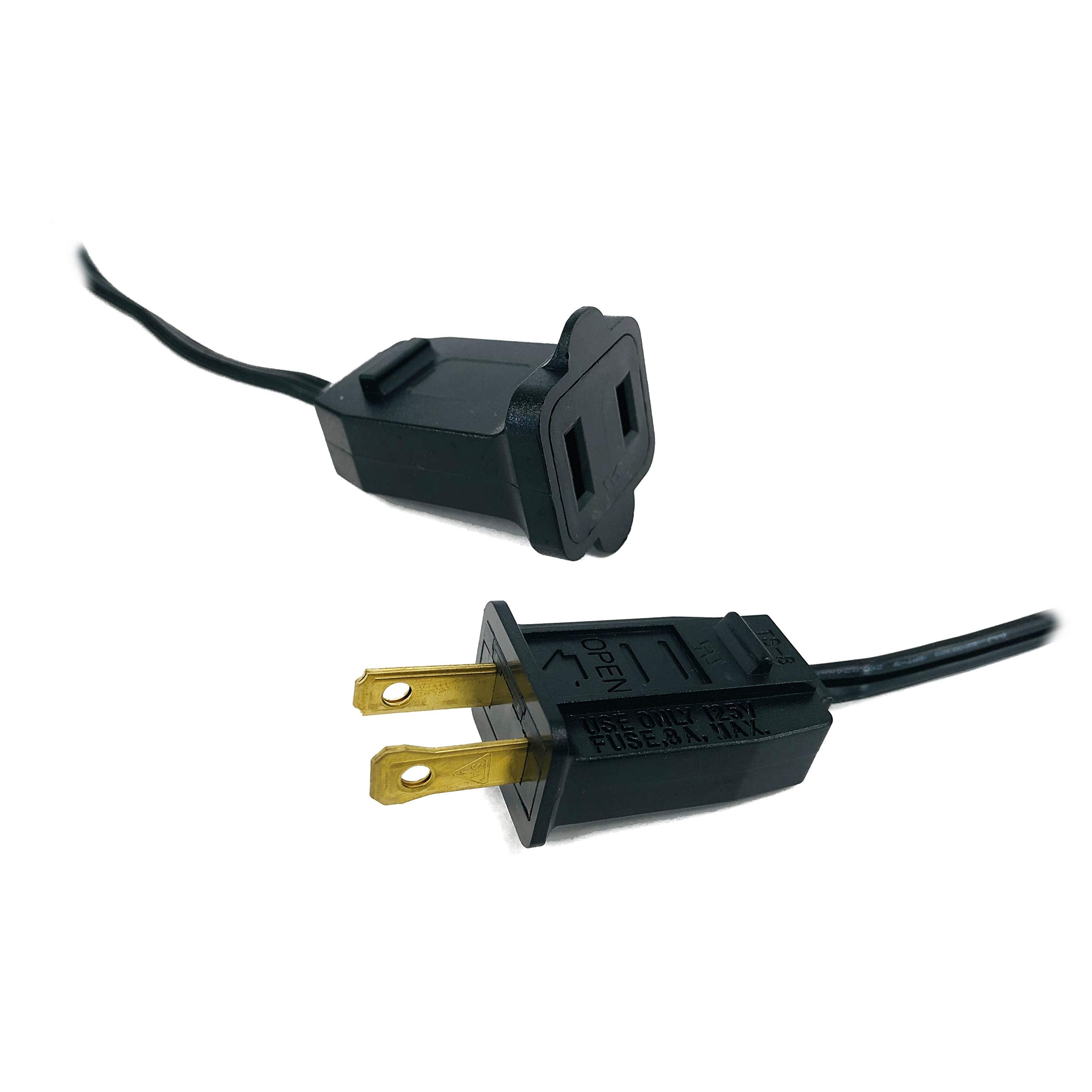 Holiday Lighting Outlet C9 Christmas Light String  Patio Event Lighting  Black Cord  12 Socket Spacing  E17 (50)