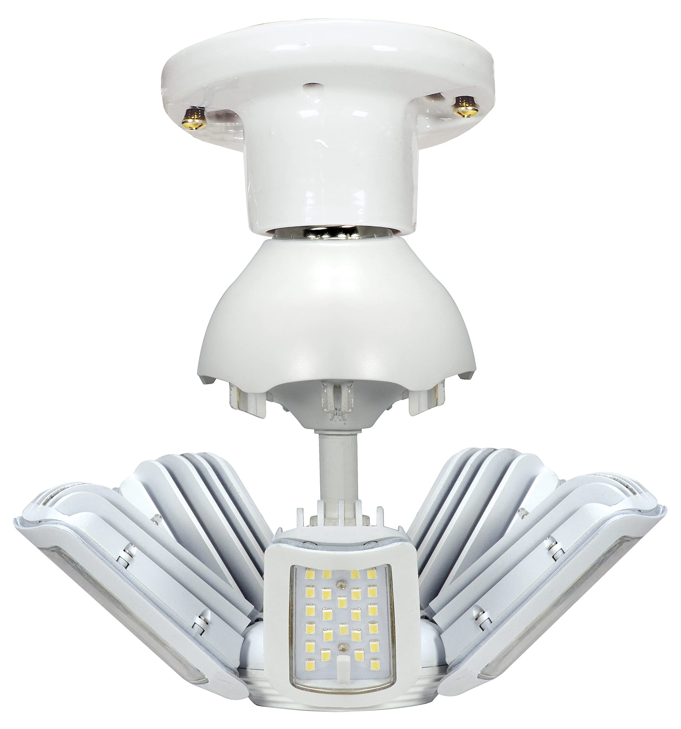 Satco S9750 30W Led Hid Replacement 5000 K Medium Base Adjustable Beam Angle 100-277V Light Bulb