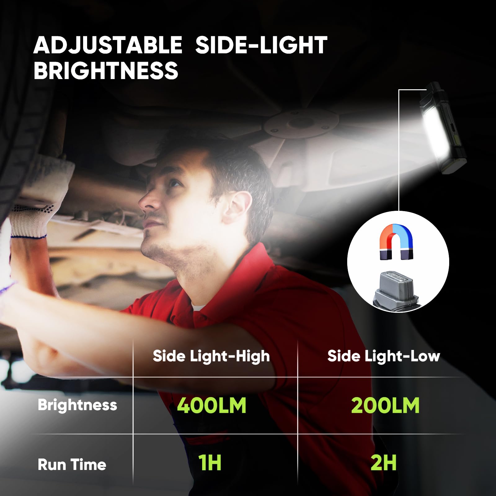 Durapower Neck Light Machine, Book Light Neck Light For Reading, Flexible Around Neck Flashlight For Work Craft,Grill,Repairing,