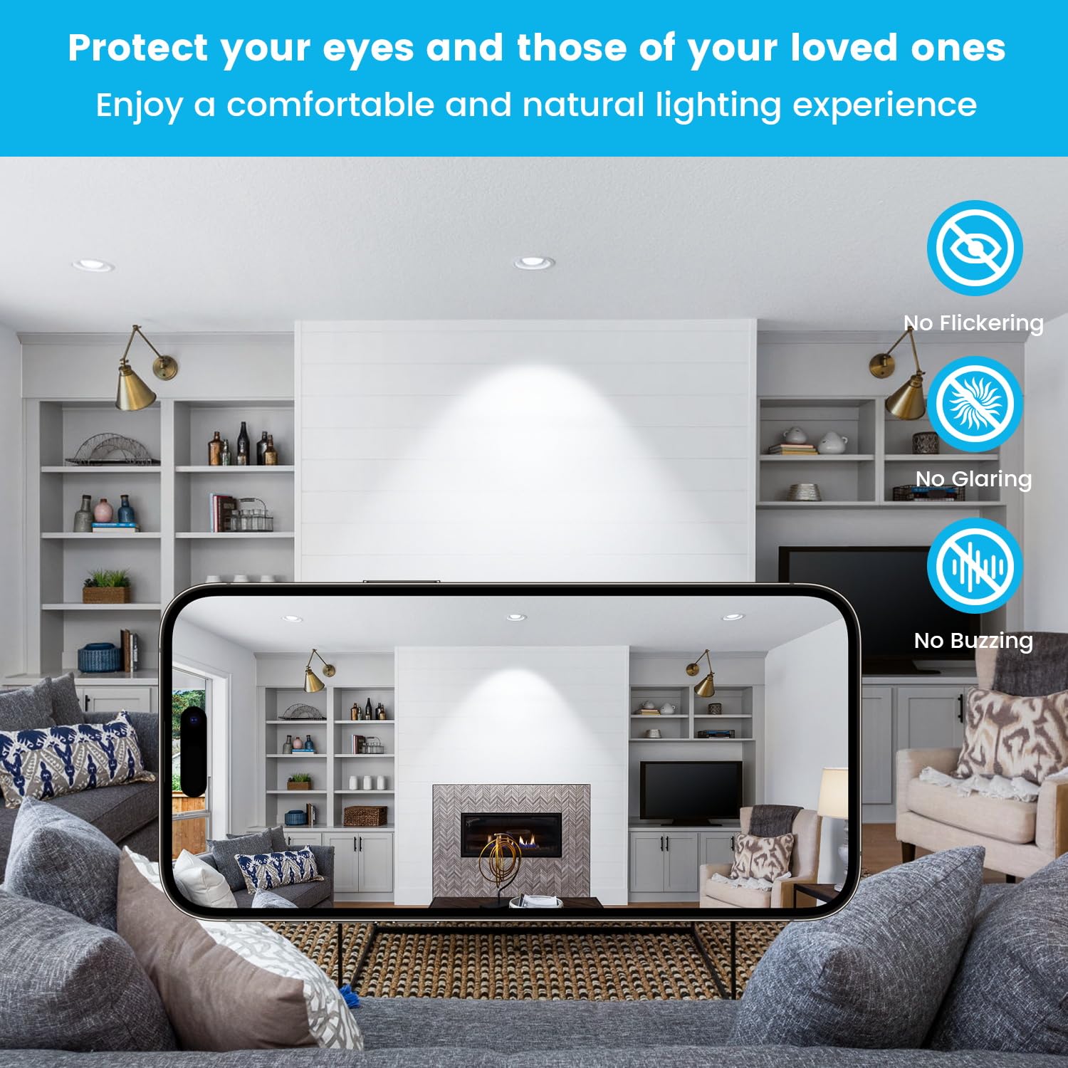 Gu10 Led Bulb 5000K Daylight, 5W (50W Equivalent), 120V 500Lm, Ul Certified, Energy Saving, 40-Degree Beam Angle, Ideal For Kitc