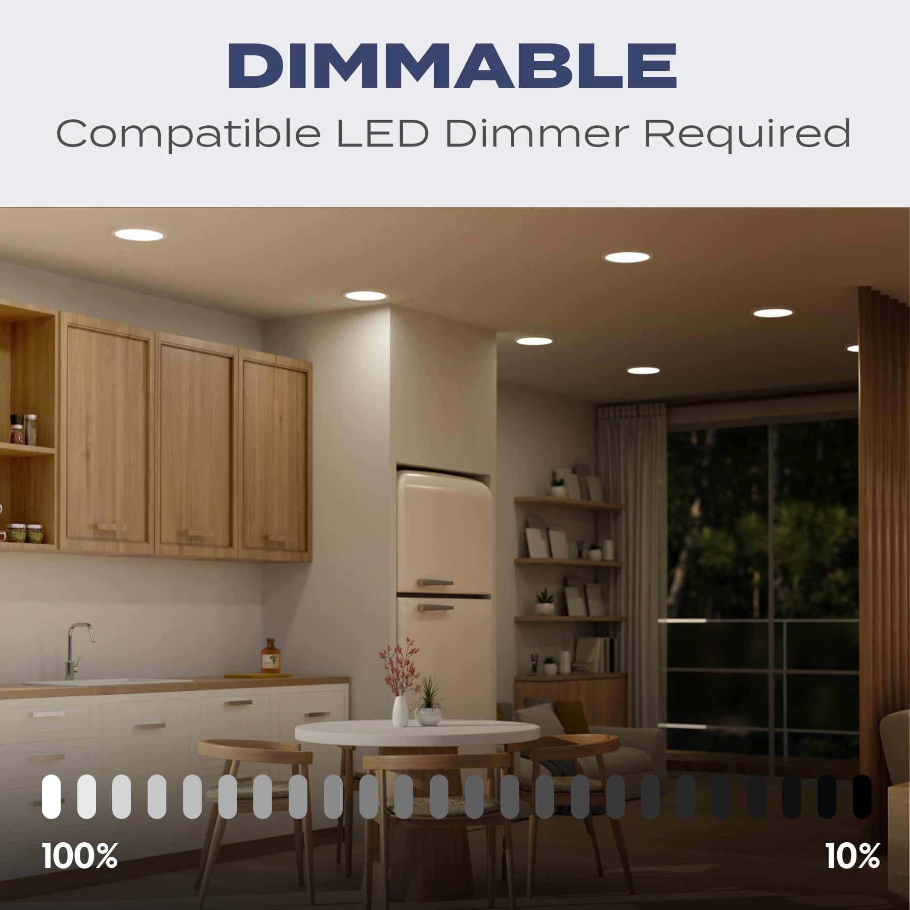 24 Pack 6 Inch Flush Mount Ceiling Light, Recessed Lighting, Led Disk Lights, Low Profile Surface Mount Light, Dimmable, 2700K/3