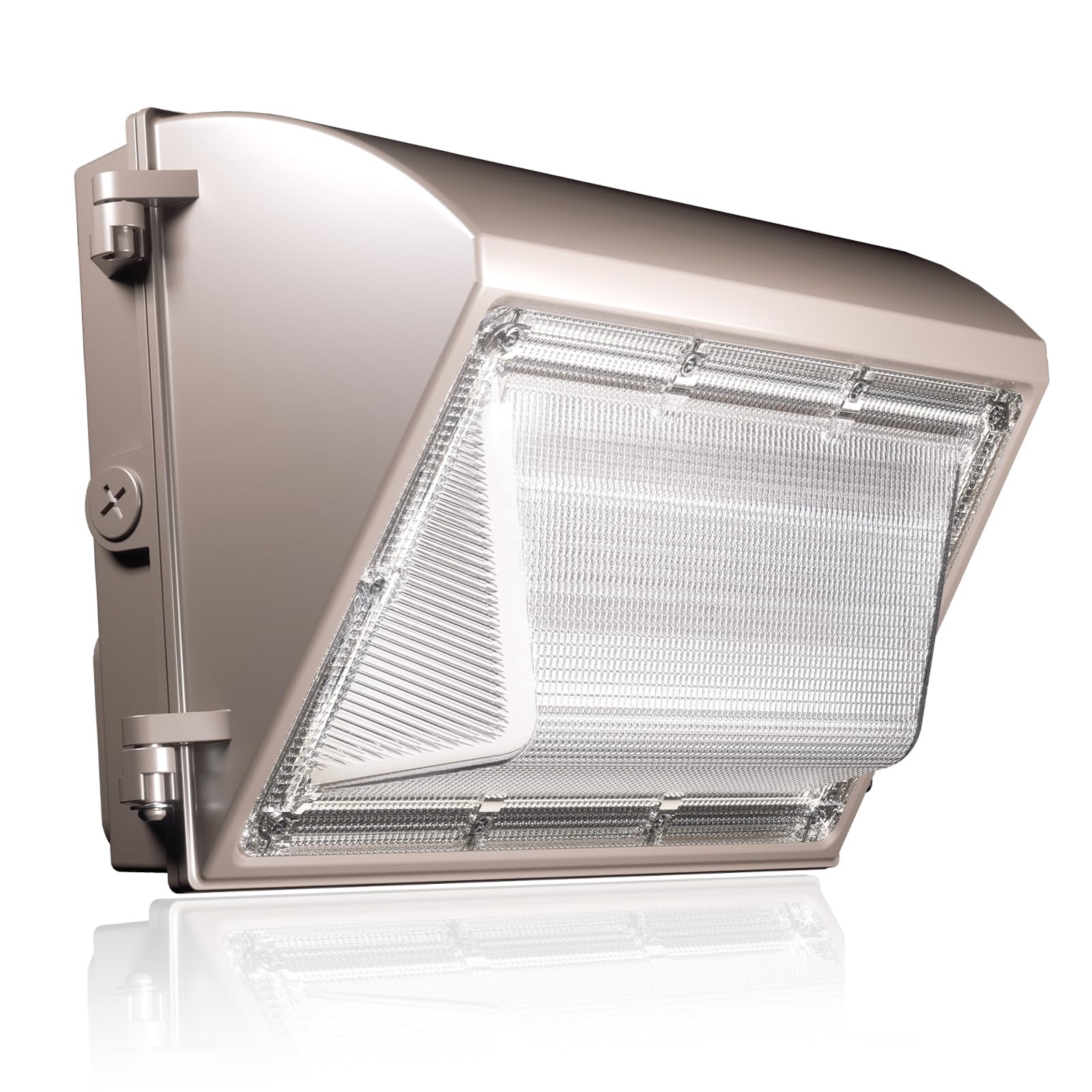 Jc-Lgl Led Wall Pack Light 120W 15600Lm With Dusk To Dawn Photocell, 5000K Daylight Wall Pack Outdoor Light Repalces 600W Hps/Hid Light, Ip65 Waterproof For Stadium, Yard, Buildings, Parking Lots