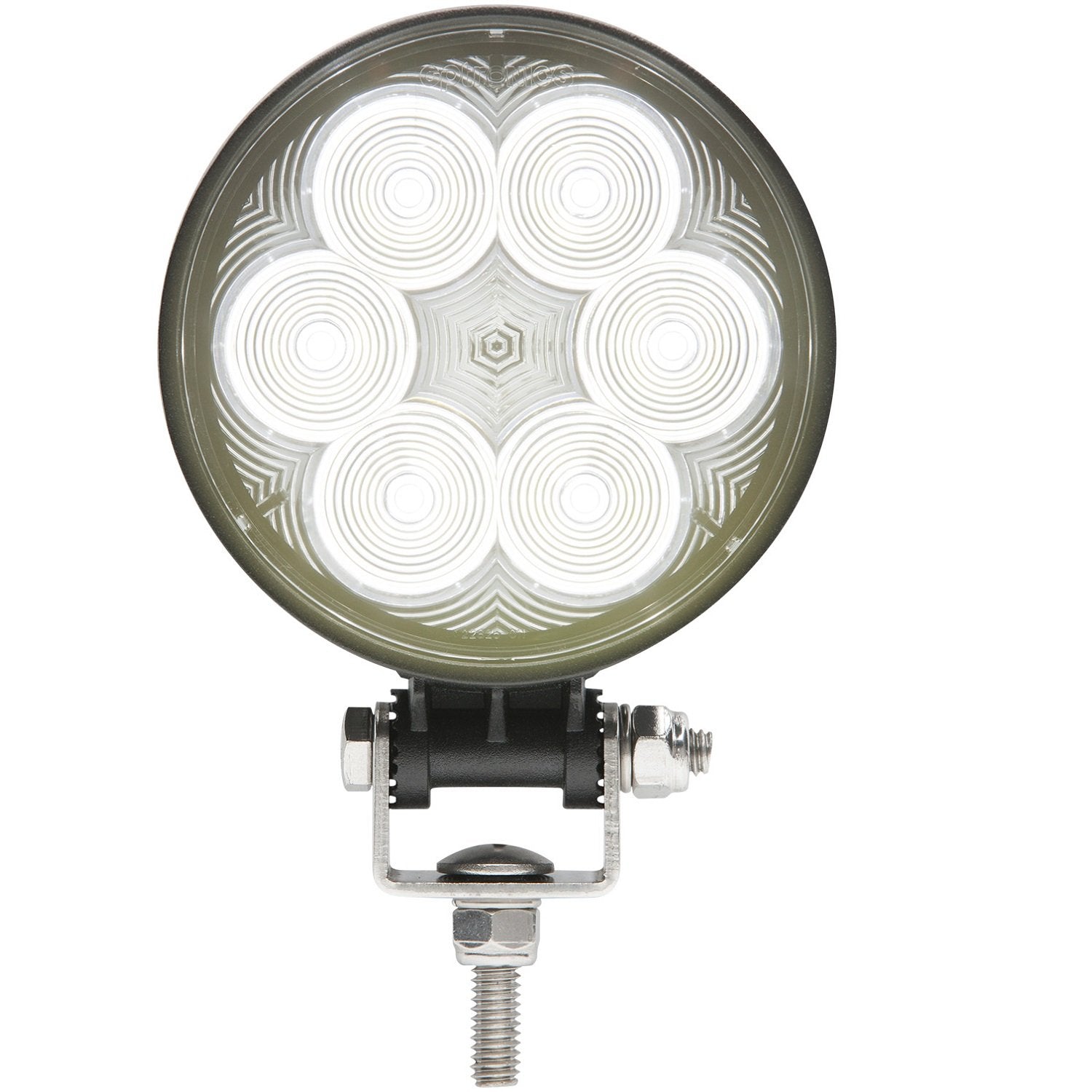 Optronics Opti-Brite LED 6-Diode Round Work Light, Model TLL144FSL, High Visibility, Durable Design