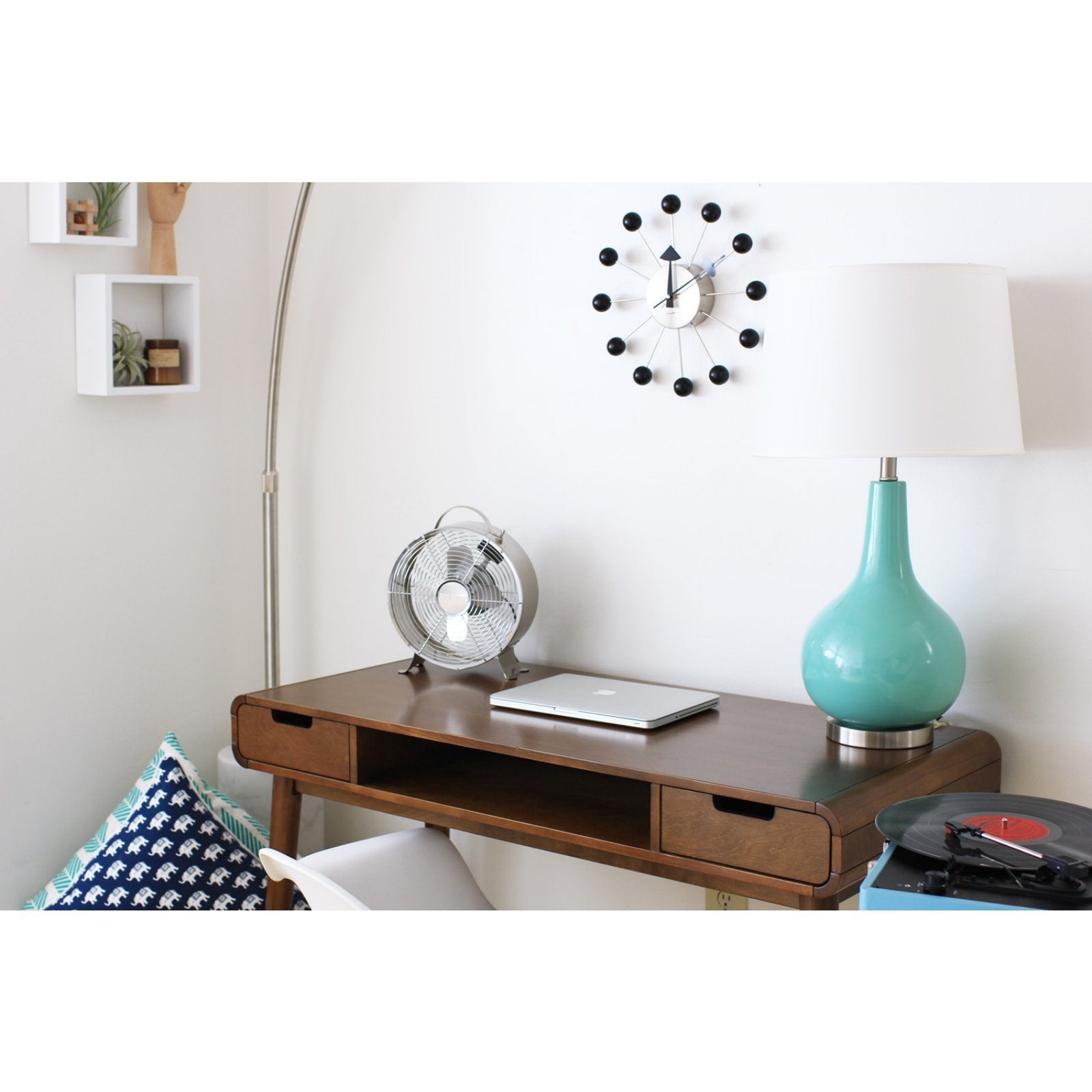 Ore International 6202Be Ceramic Table Lamp, Beige