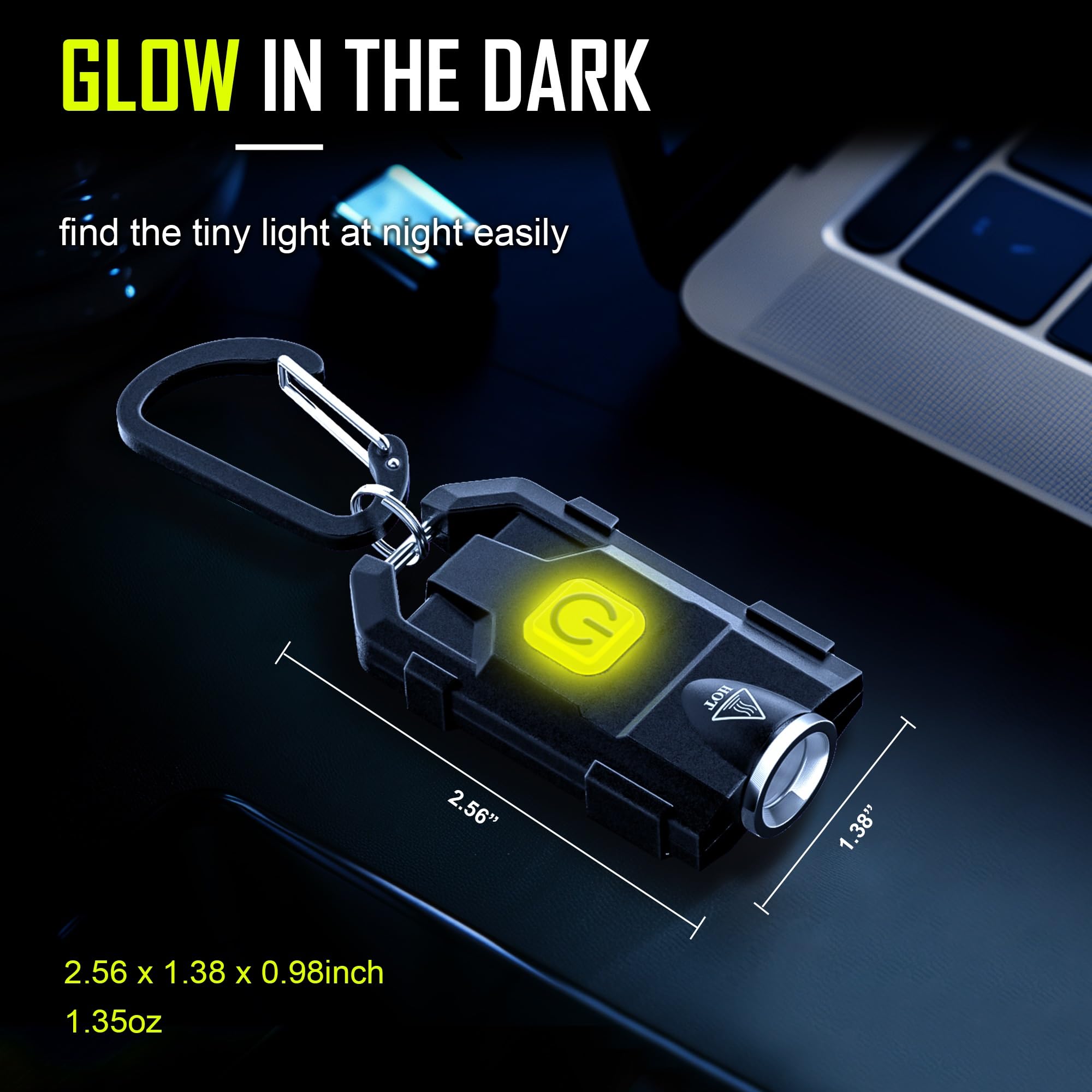 lexall LED Small Flashlight - 500 Lumens, USB Rechargeable, 2 Pack, Black, Model 0067 for Indoor/Outdoor Use