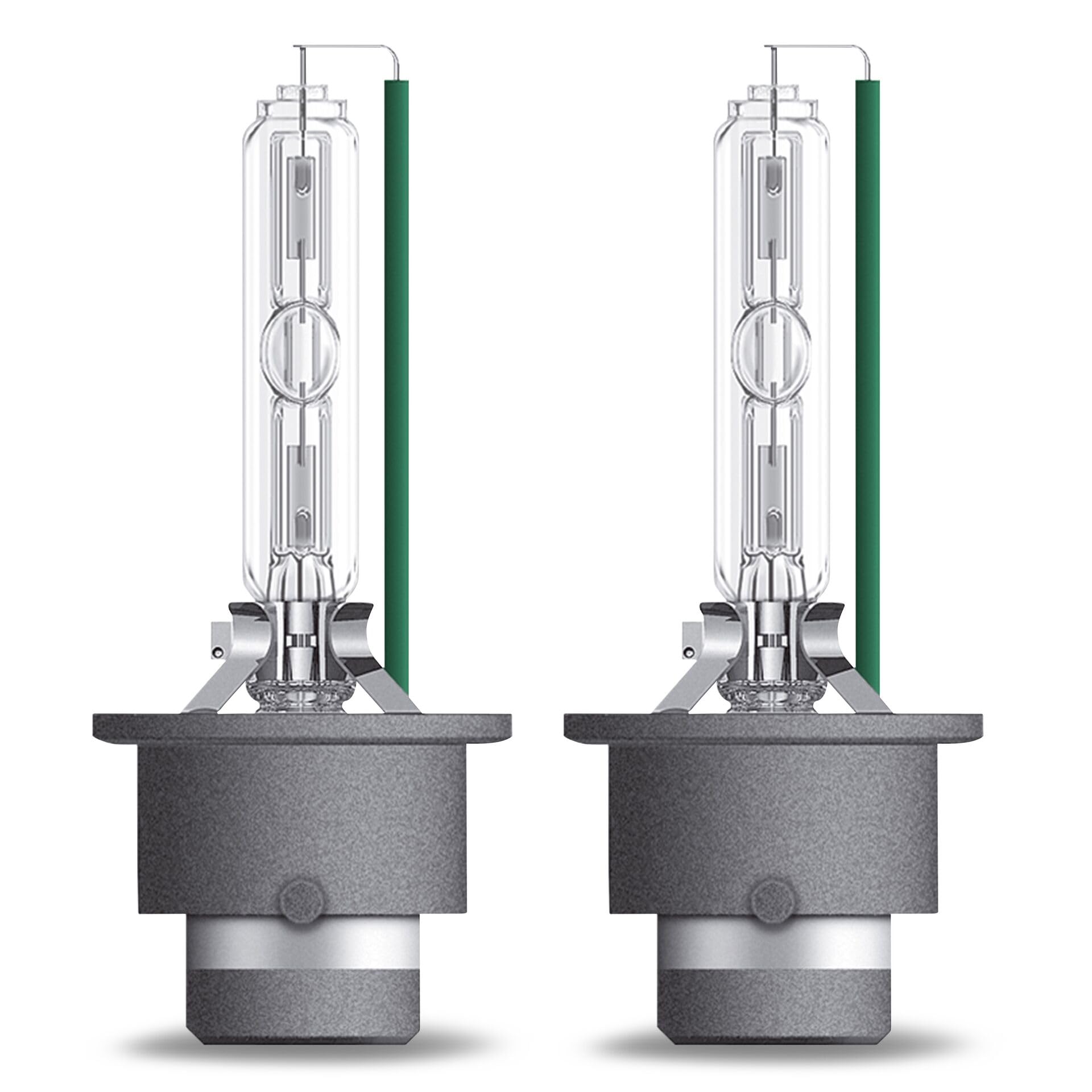 OSRAM Xenarc Night Breaker D4S Xenon Headlight Bulb, 220% More Brightness, 66440XN2-2HB, 2 Lamps, Aluminum