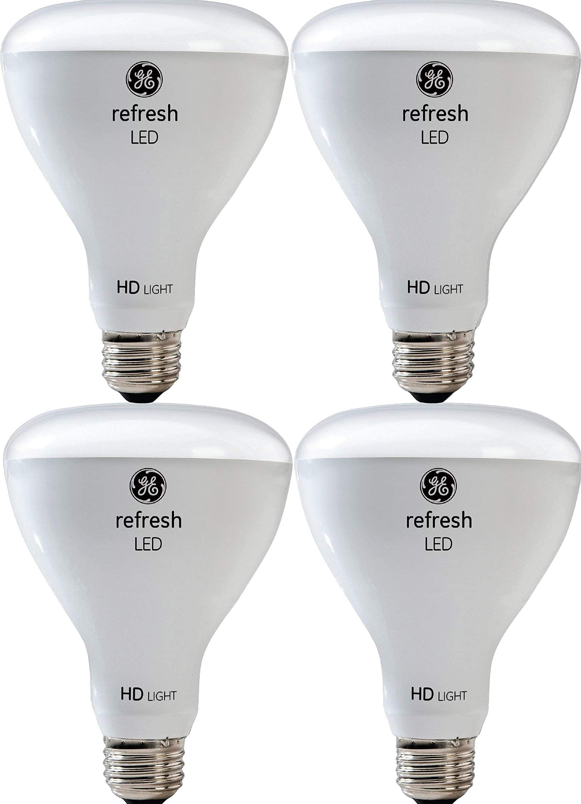 GE Lighting BR30 LED Bulb 65W Replacement 700 Lumen Daylight 4-Pack, Model 43074