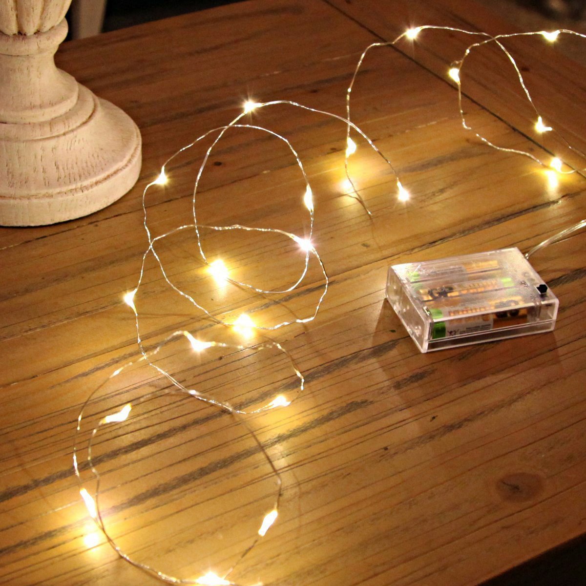 XERGY 100 LedS Fairy String Lights Battery Powered Copper Wire For Home Decoration Diwali Lighting Festival Rice Ferry Light-War