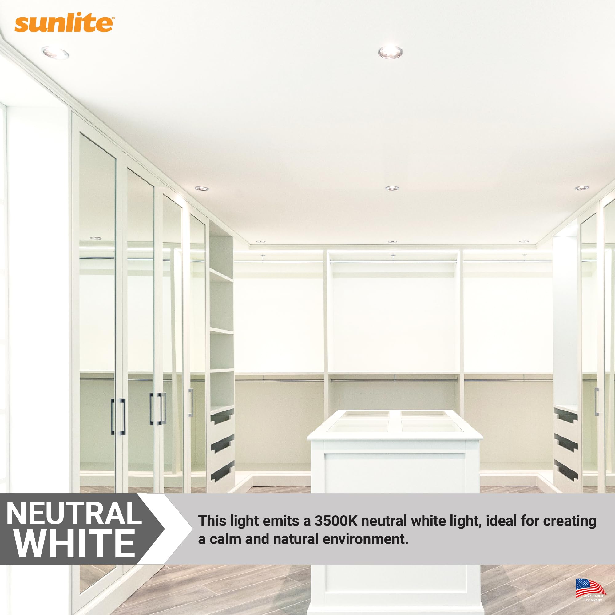 Sunlite PLT26/E/SP Compact Fluorescent Plug-in PLT 4-Pin Triple Tube, 26 Watts, 4-Pin GX24q3 Base, 1800 Lumens, 3500K Neutral Wh