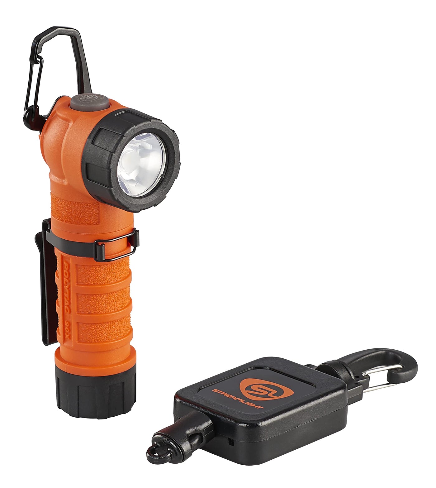 streamlight right angle flashlight Streamlight 88832 PolyTac 90X 500-Lumen 7,000-Candela LED Right Angle – Lightsdaddy