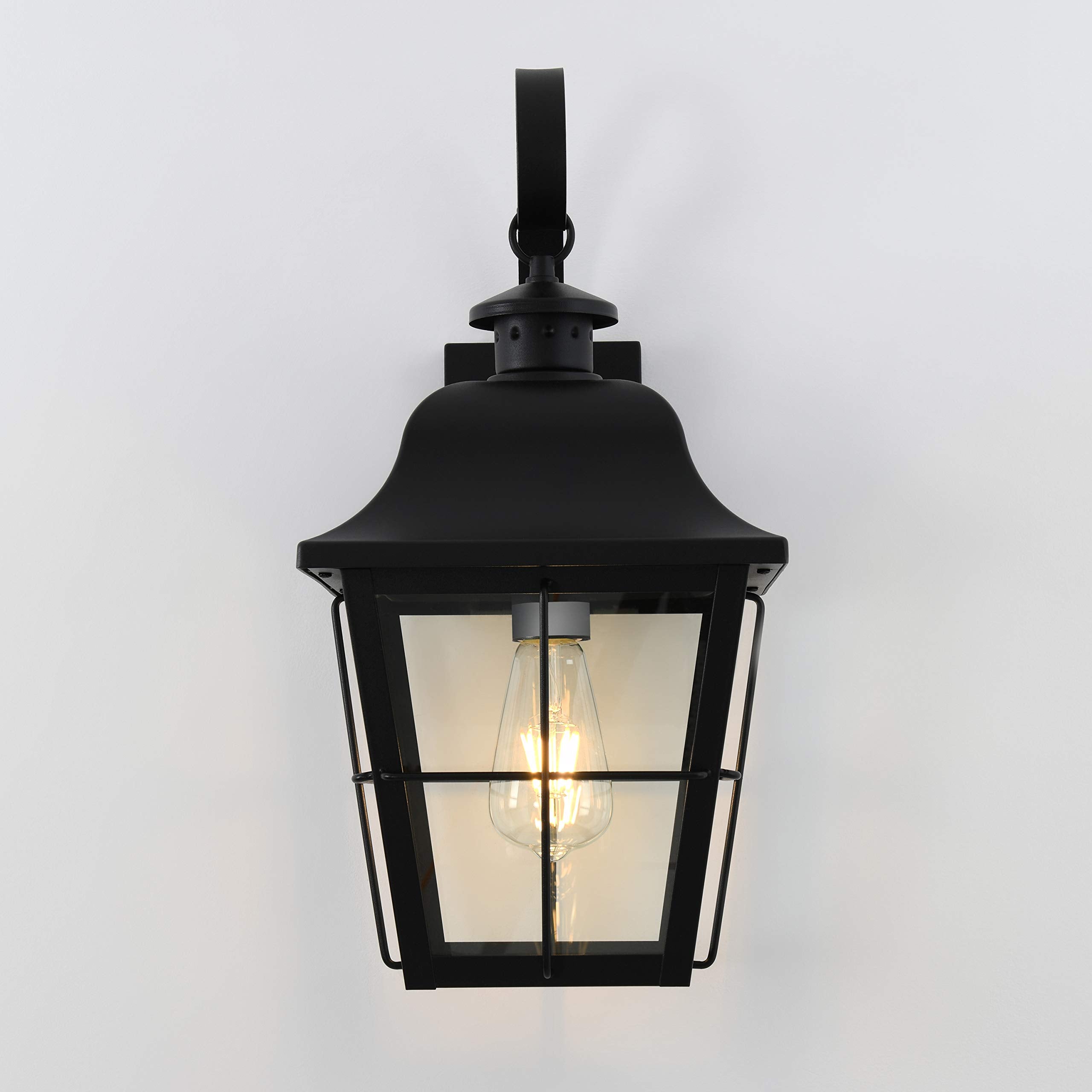 Artika Jatoba 6W Black Outdoor Wall Light - Weatherproof Aluminum, Bulb Included, Ideal For Porches