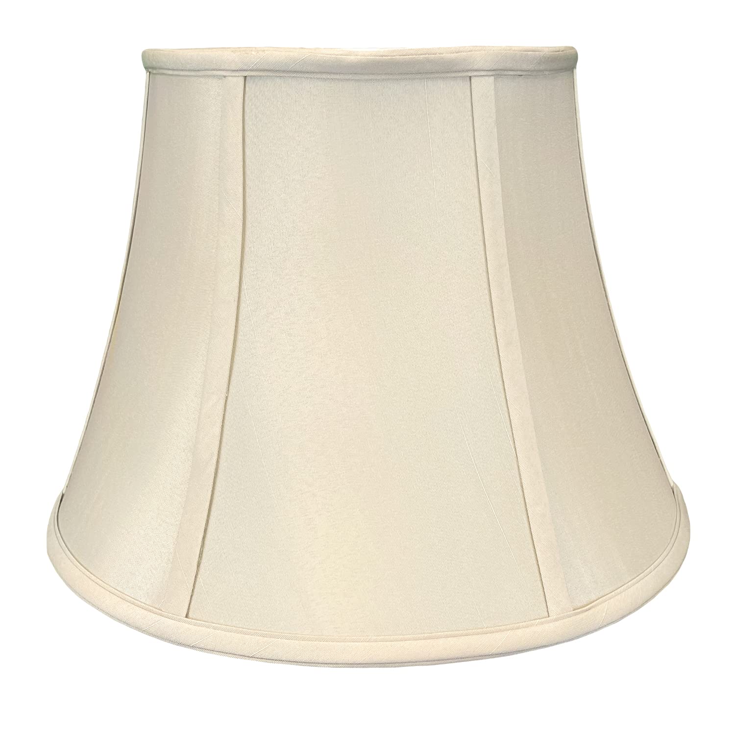 Royal Designs Modified Bell Lamp Shade, Metal, Beige, 11 x 18 x 13.5, Model BS-708-18BG
