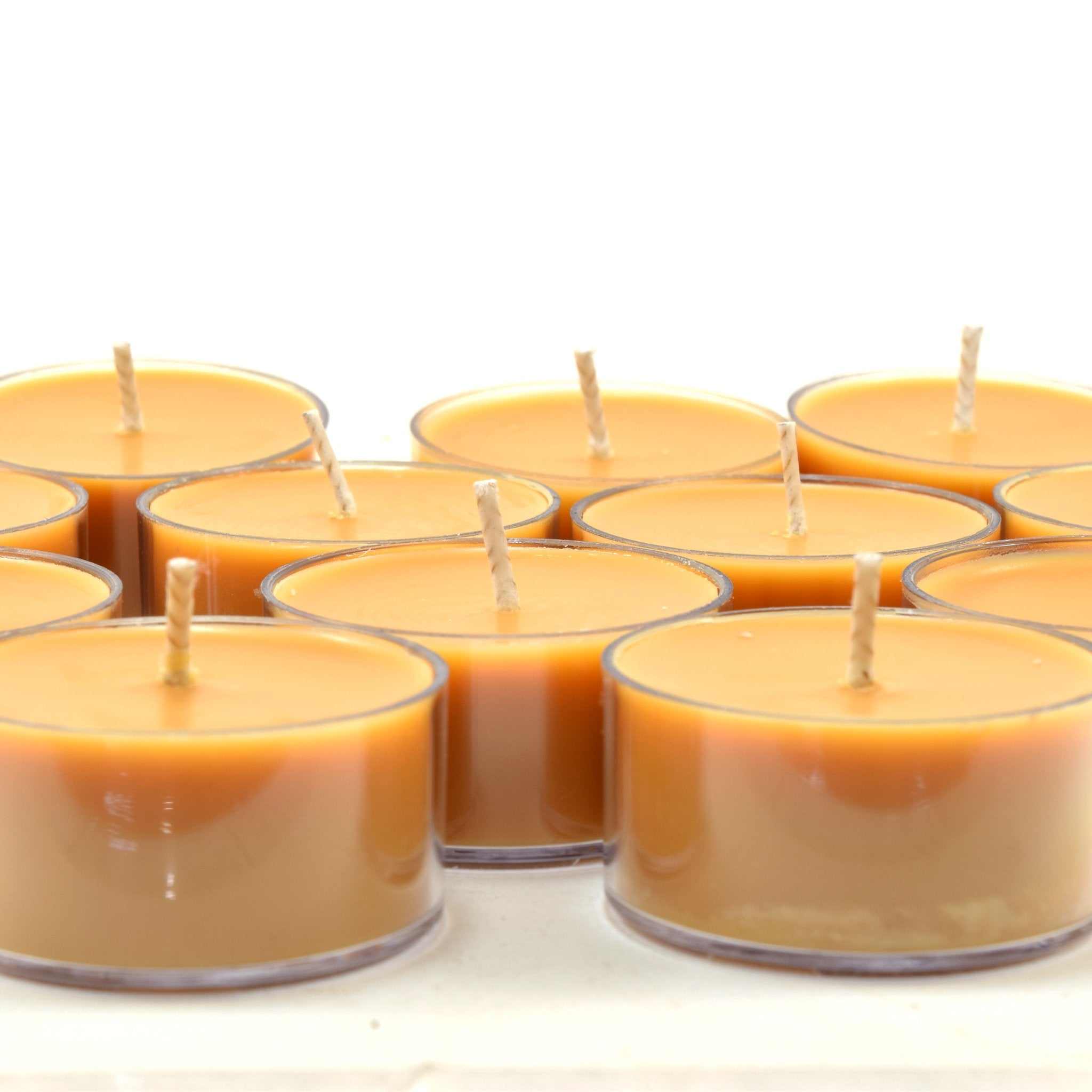 Summer Strawberry Scented - Soy Tealight Candles, 12 Pack - Highly Scented - Handmade in The USA - Candeo Candle - Summer Scents