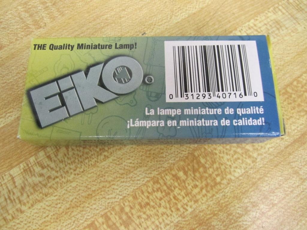Eiko Miniature Light Bulbs #44 - Clear Plastic - 10 Count Pack