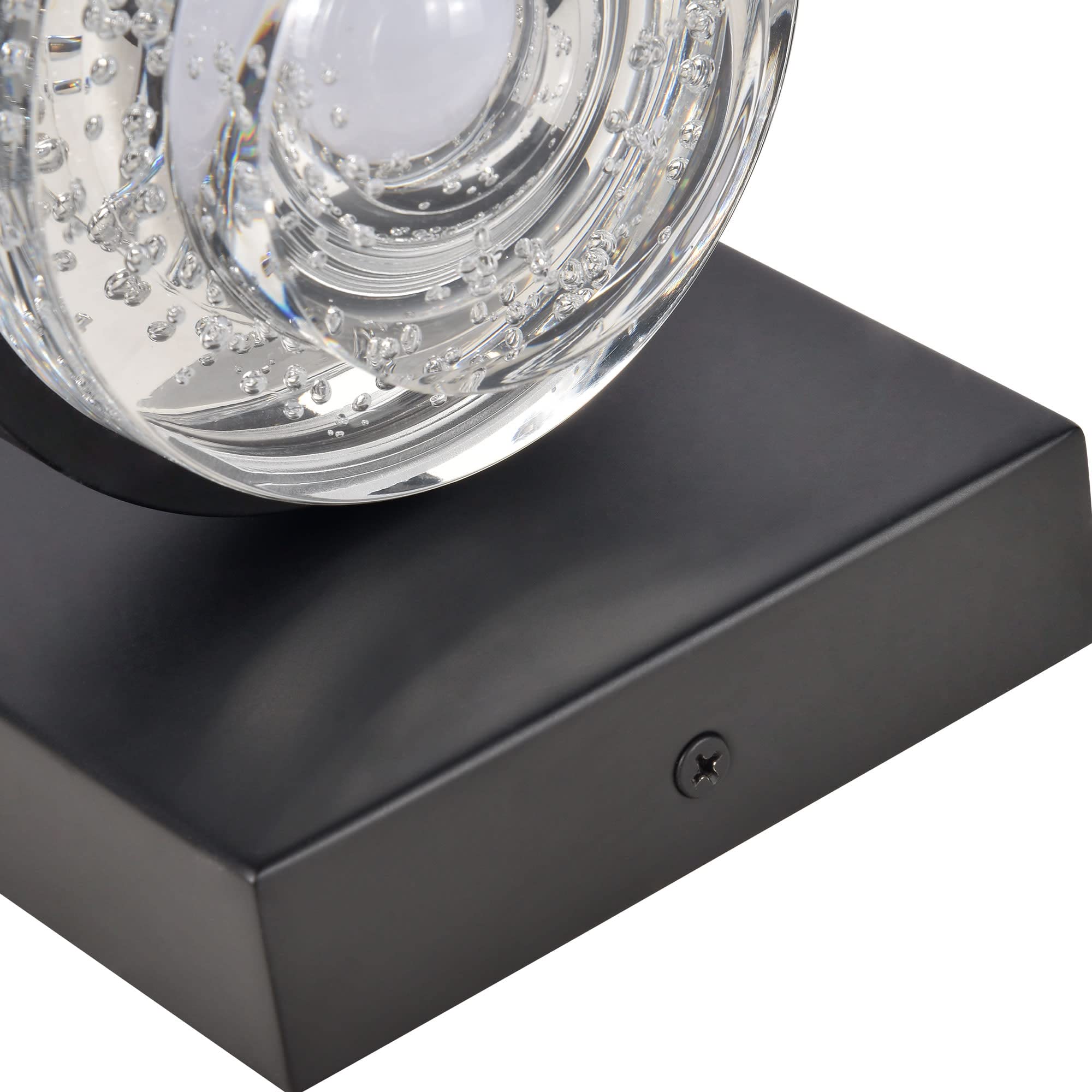 Vonn Milano 1-Light Led Wall Sconce In Black - Etl Certified, Modern Aluminum Design