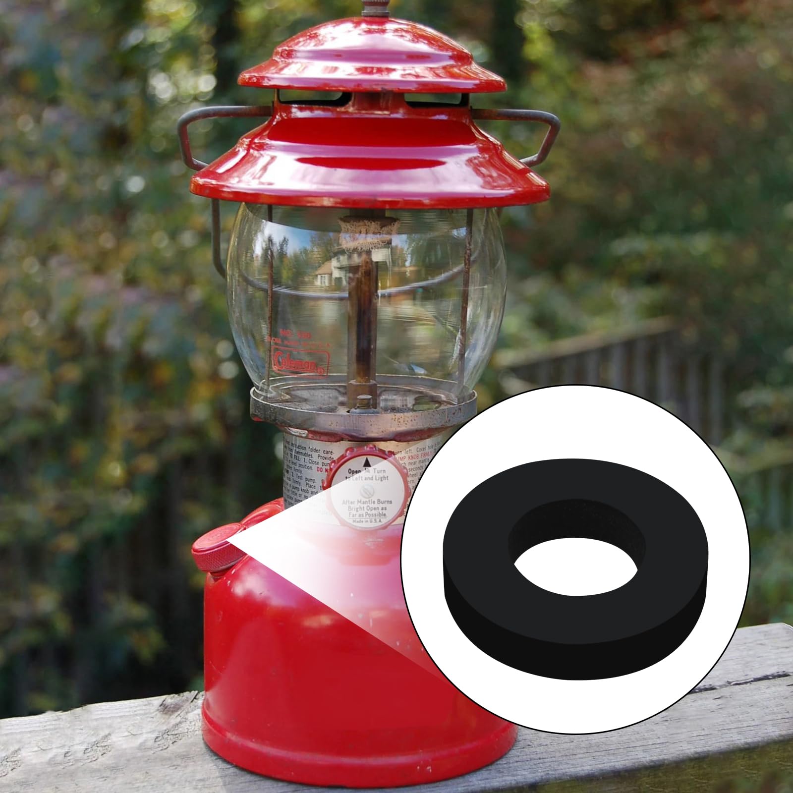 Fuel Cap Seals For Coleman 220 Lanterns And Stoves Fuel Caps 12-Pack (No. 3)