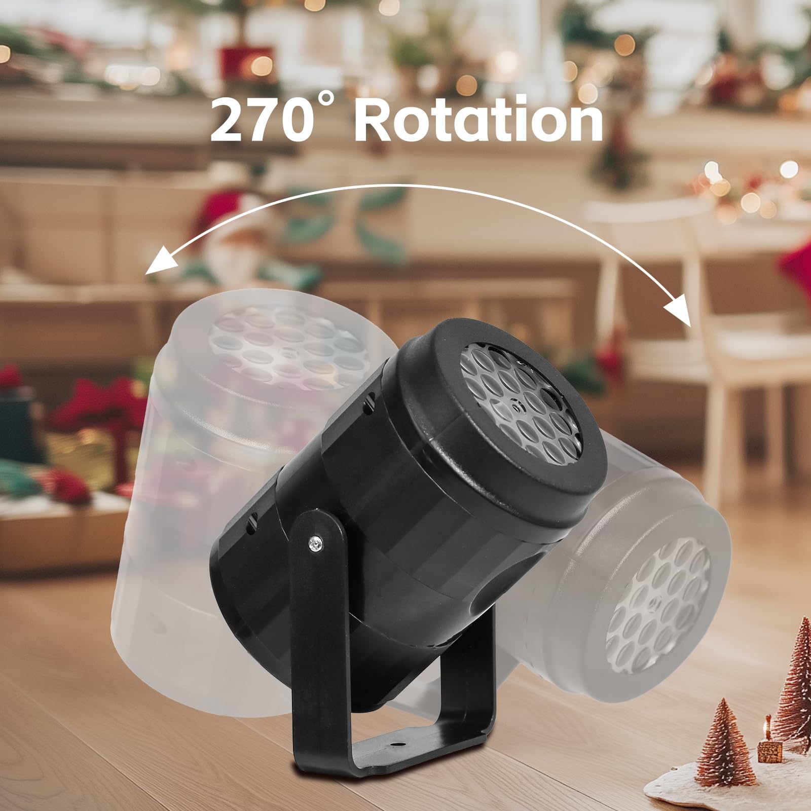 Snowflake Christmas Projector Lights Outdoor/Indoor, Led Lights Projector Waterproof For Christmas Decorations, Holiday Projecto