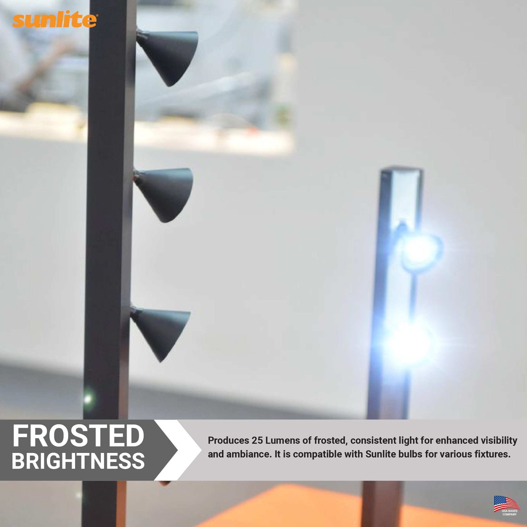 Sunlite Xelogen Festoon T3.25 Mini Tube Light Bulb, 3W, 12V, 25 Lumens, 20,000 Hours, Frost, Low Voltage Landscape Lighting, Ide