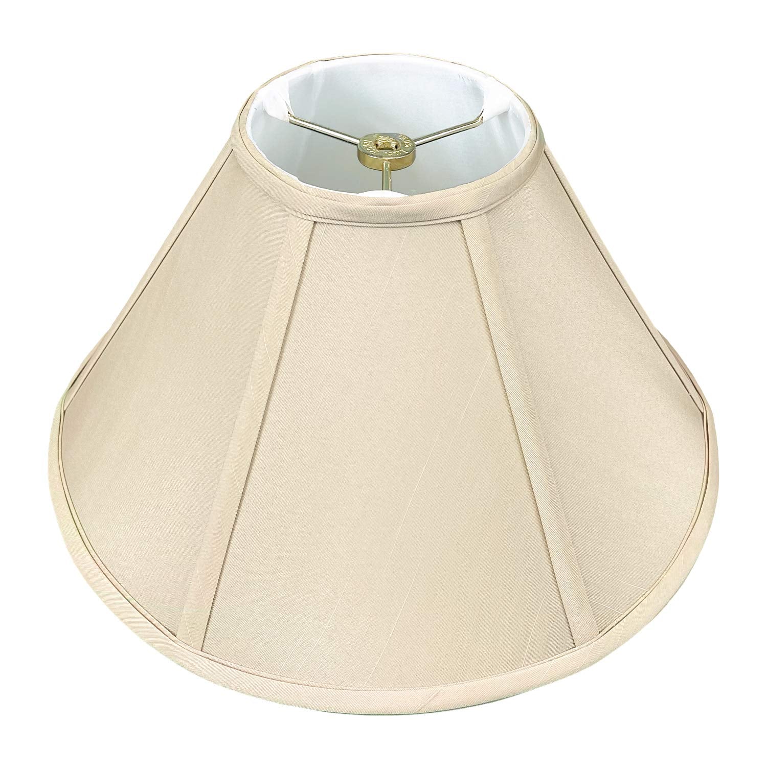 Royal Designs BSO-706-20BG Coolie Empire Basic Lamp Shade, 7 x 20 x 12.5, Beige