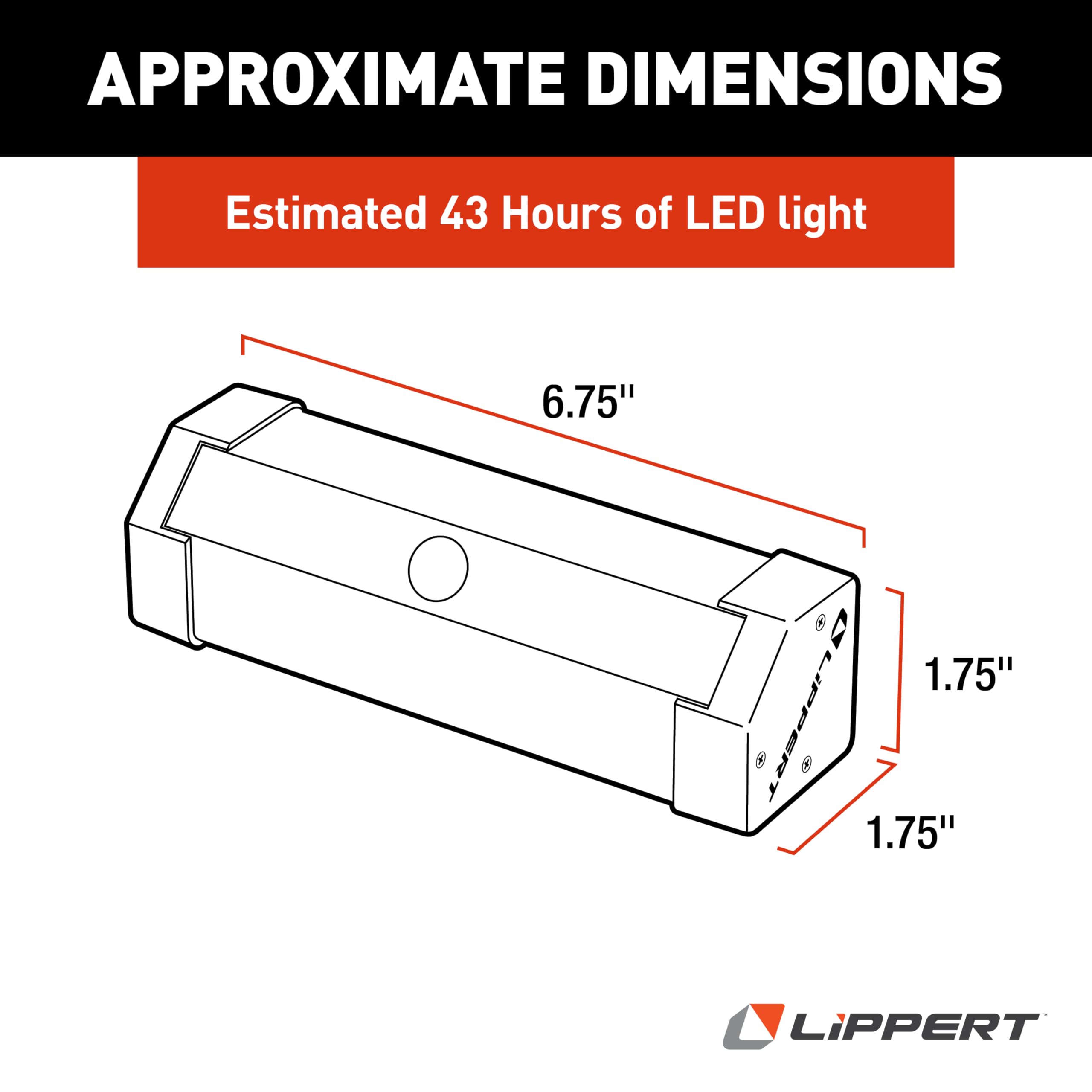 BATTERY OPERATED MAGNETIC LED STEP