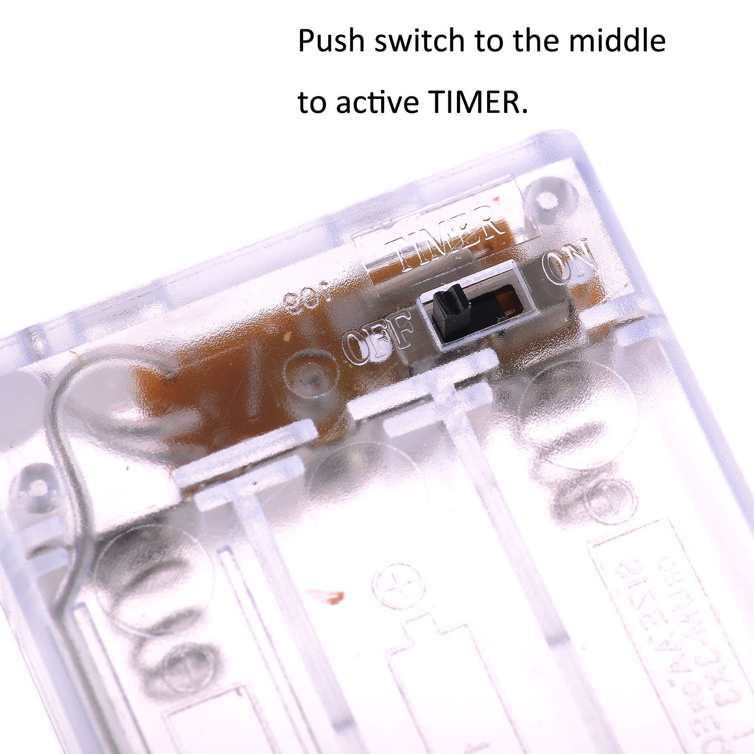 5 Pack Fairy Lights Battery Operated, 7 Feet 20 Led String Lights With Timer, Waterproof Firefly Lights On Silver Wire For Home Party Wedding Christmas Decorations, 6 Hours On/18 Hours Off, Pure White