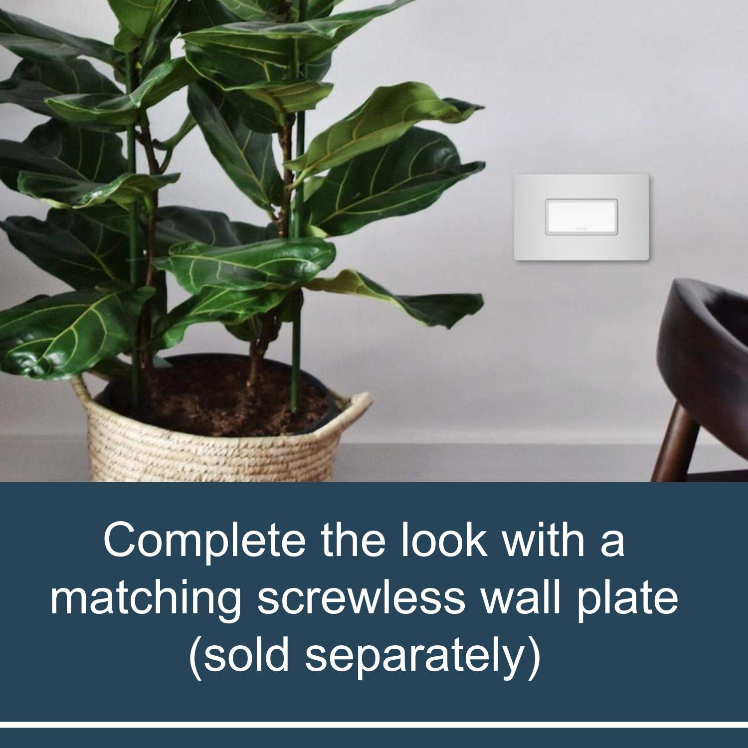 Legrand Pass & Seymour Radiant Led Night Light Outlet - Adjustable Nursery Night Light, White