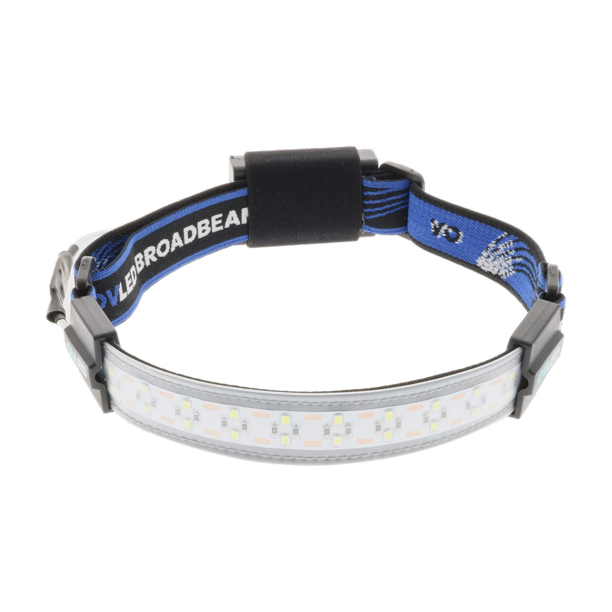 Liteband Ovled 300 Lumens Led Headlamp Aaa Battery Powered, Best Rated Super Light Head Lamps For Adults Forehead, Hands Free Bright Running, Camping Lights, Mechanic Hard Hat Headband Headlight, Blue